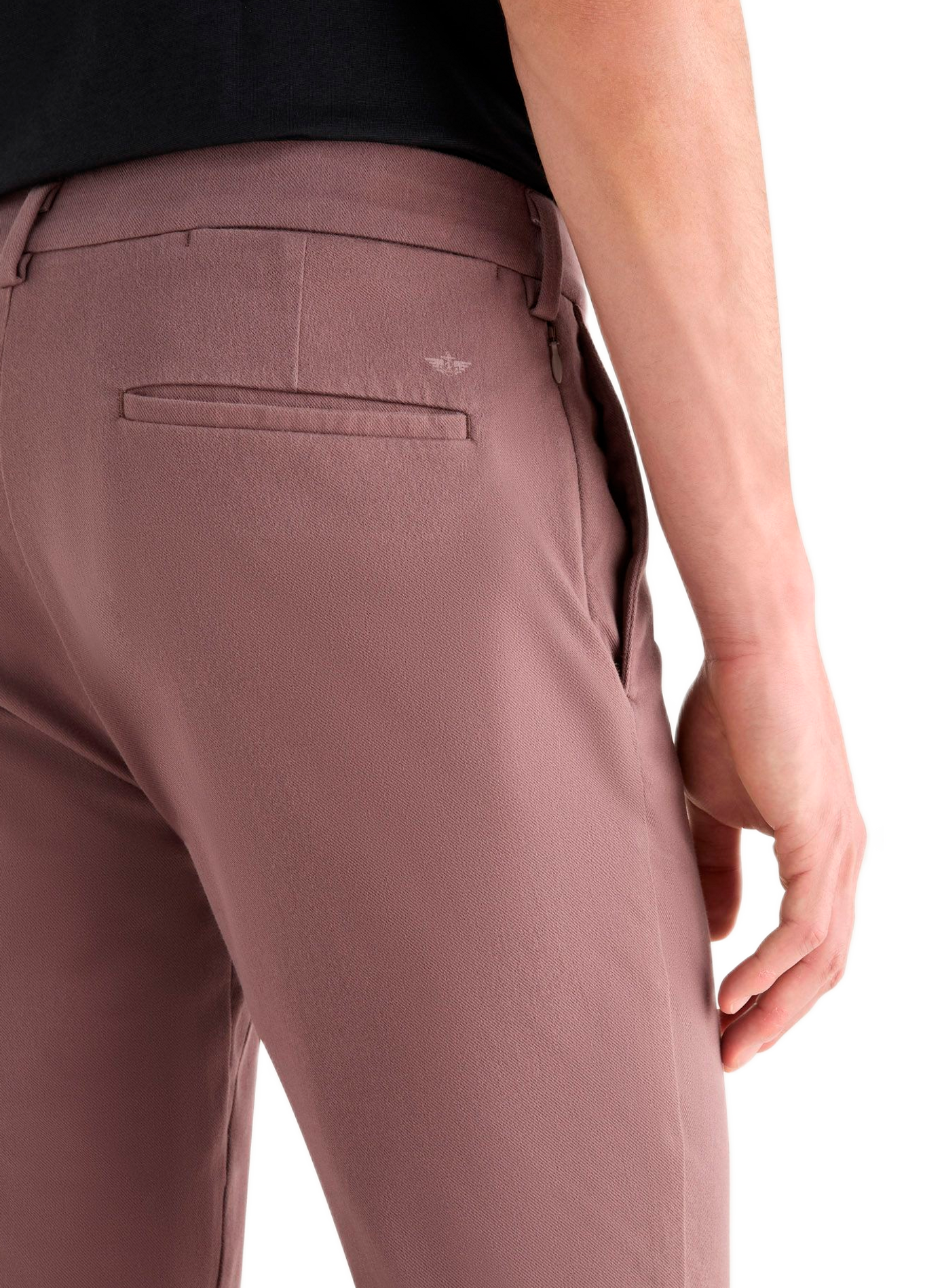 Pantalon chino en coton mélangé | Marron DOCKERS Homme