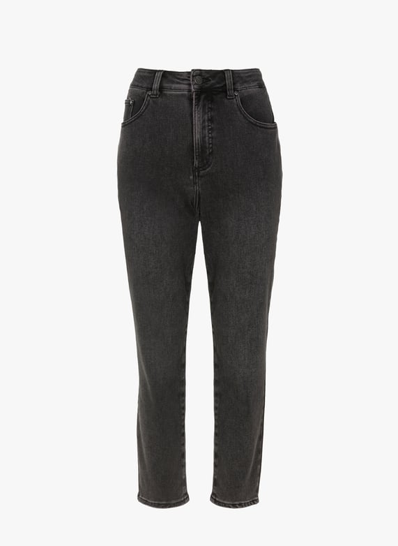 Joni faded black skinny jeans Black Universal standard Women
