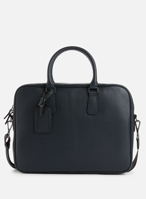 Blue leather briefcase SEASON 1865 