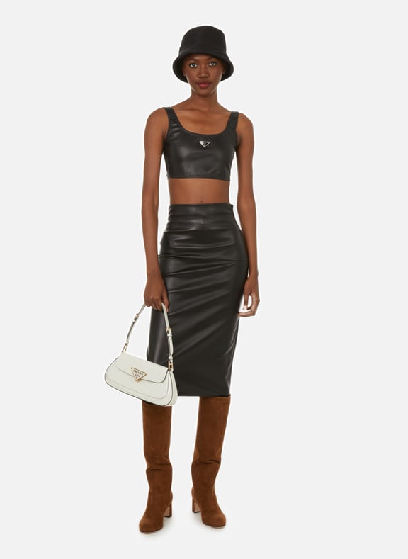 Leather 2025 bra top