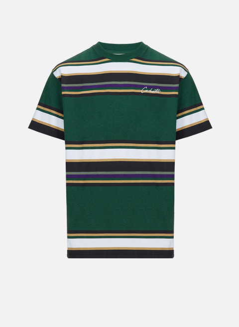 Striped T-shirt GreenCARHARTT WIP 