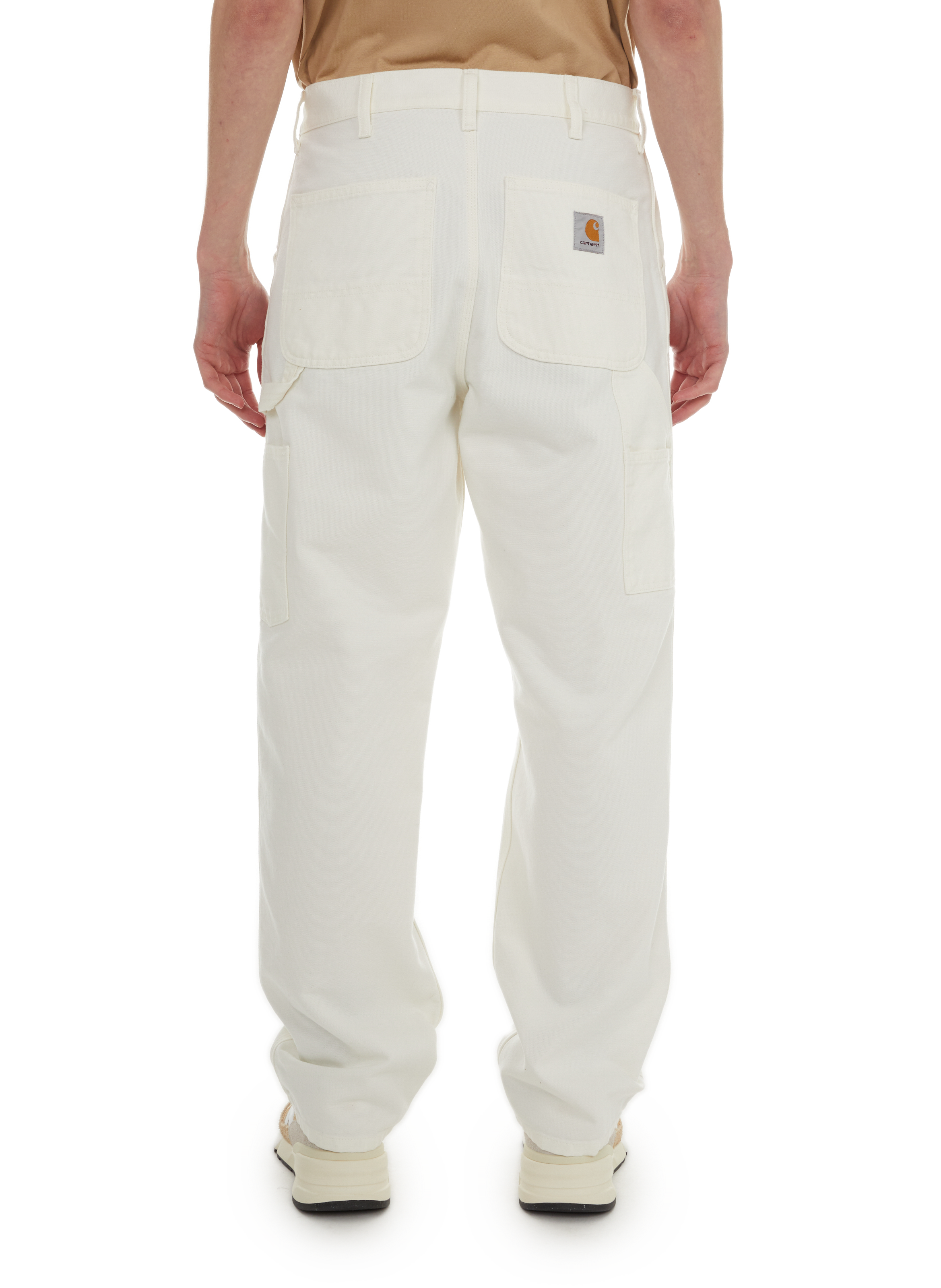 Straight trousers  Beige