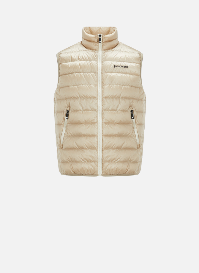PALM ANGELS sleeveless quilted down jacket