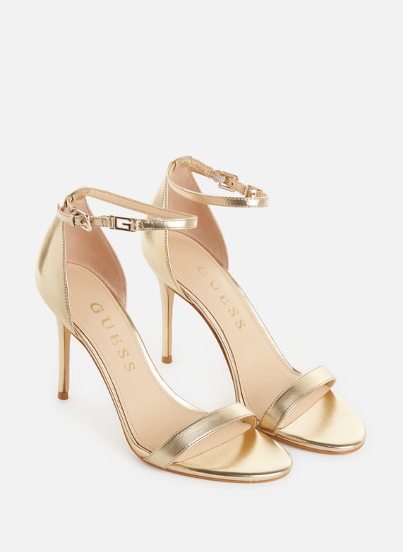 Guess rose gold heels sales