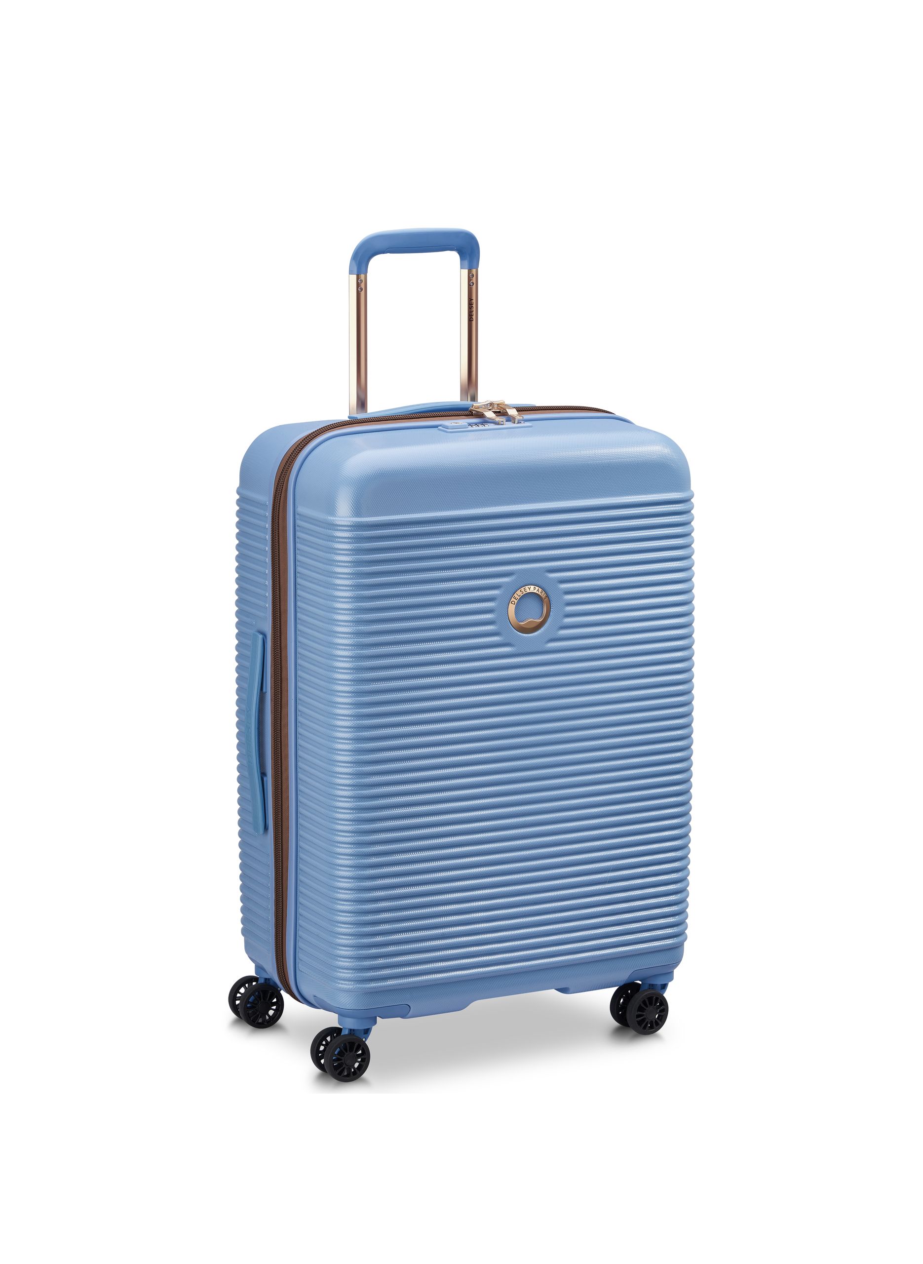 Valise soute rigide taille l - freestyle DELSEY PARIS Bleu