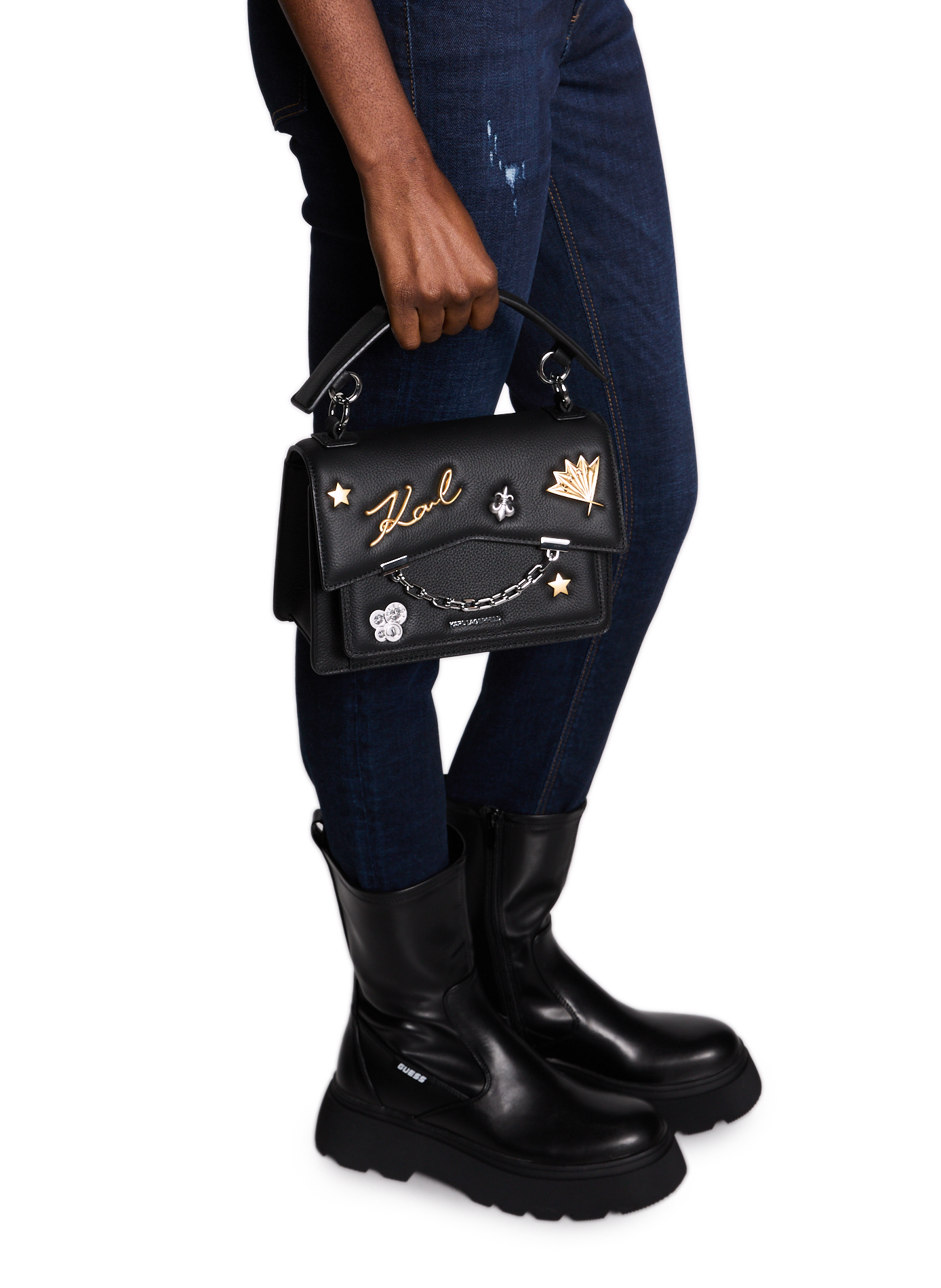 Sac K/SEVEN KARL LAGERFELD Noir