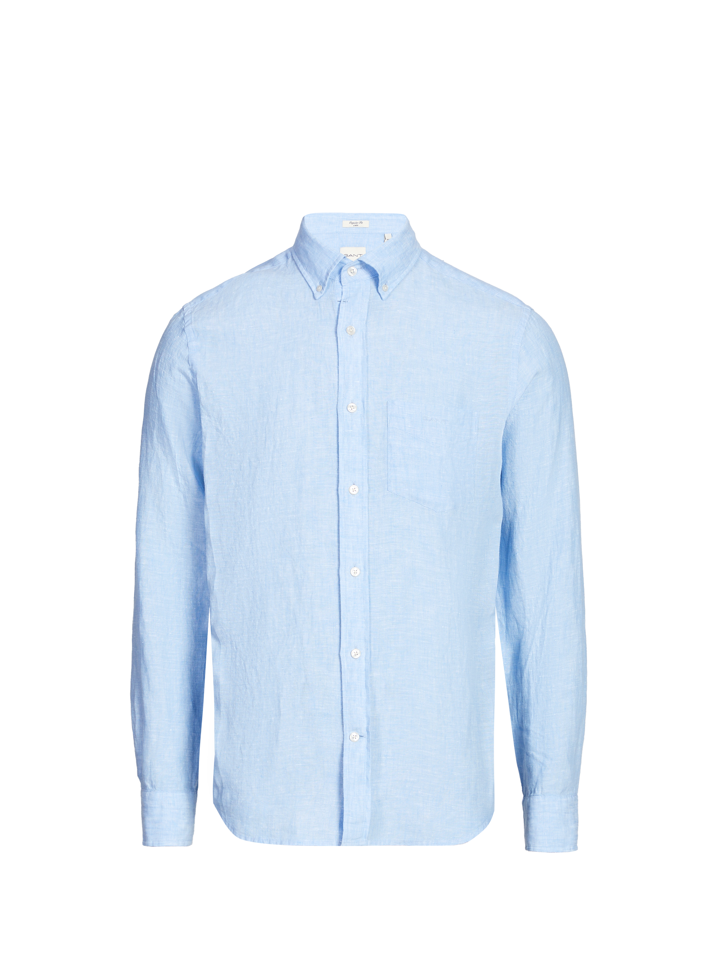 Chemise en lin  Bleu