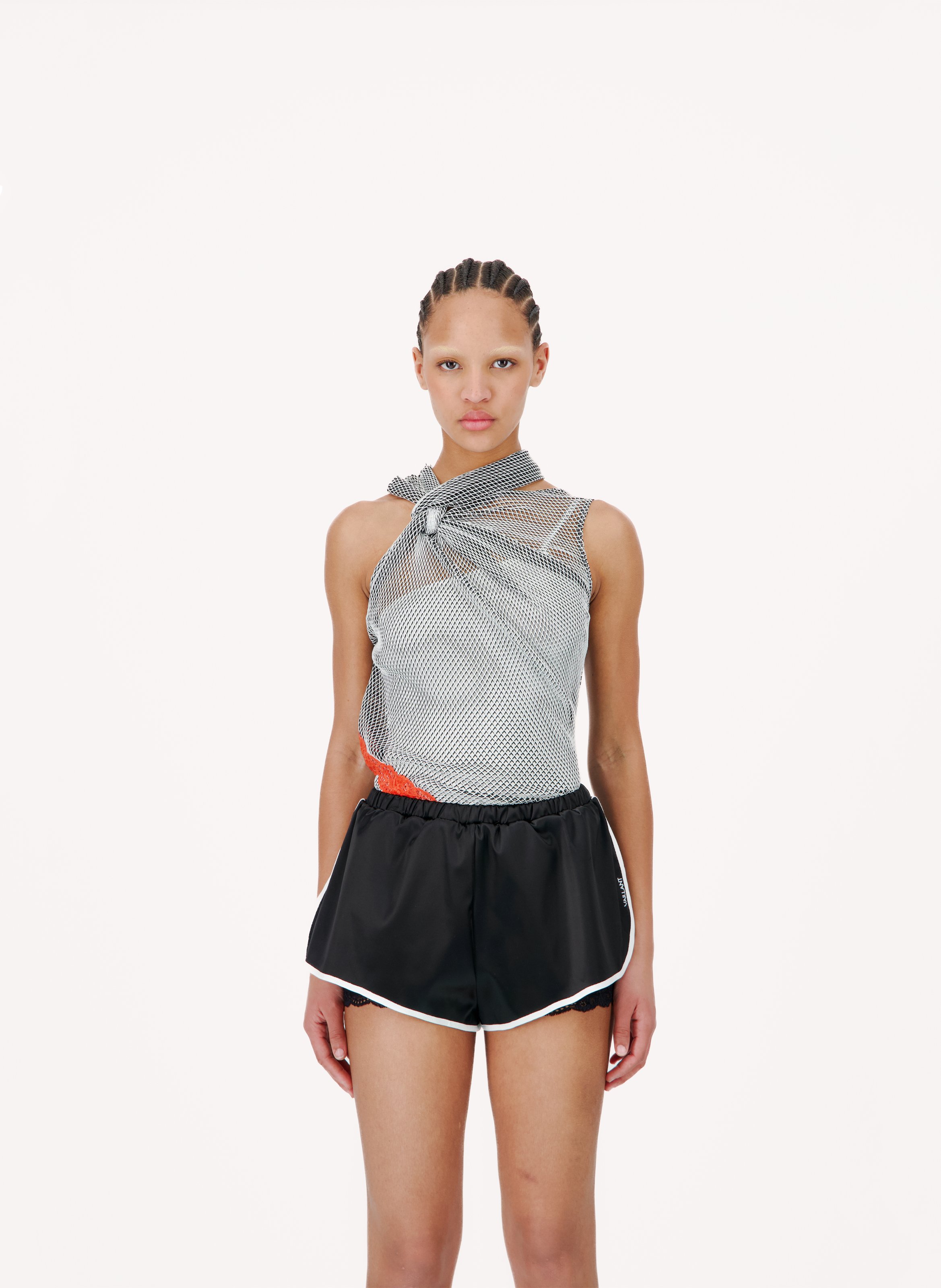 Débardeur à torsades nouées VAILLANT Noir