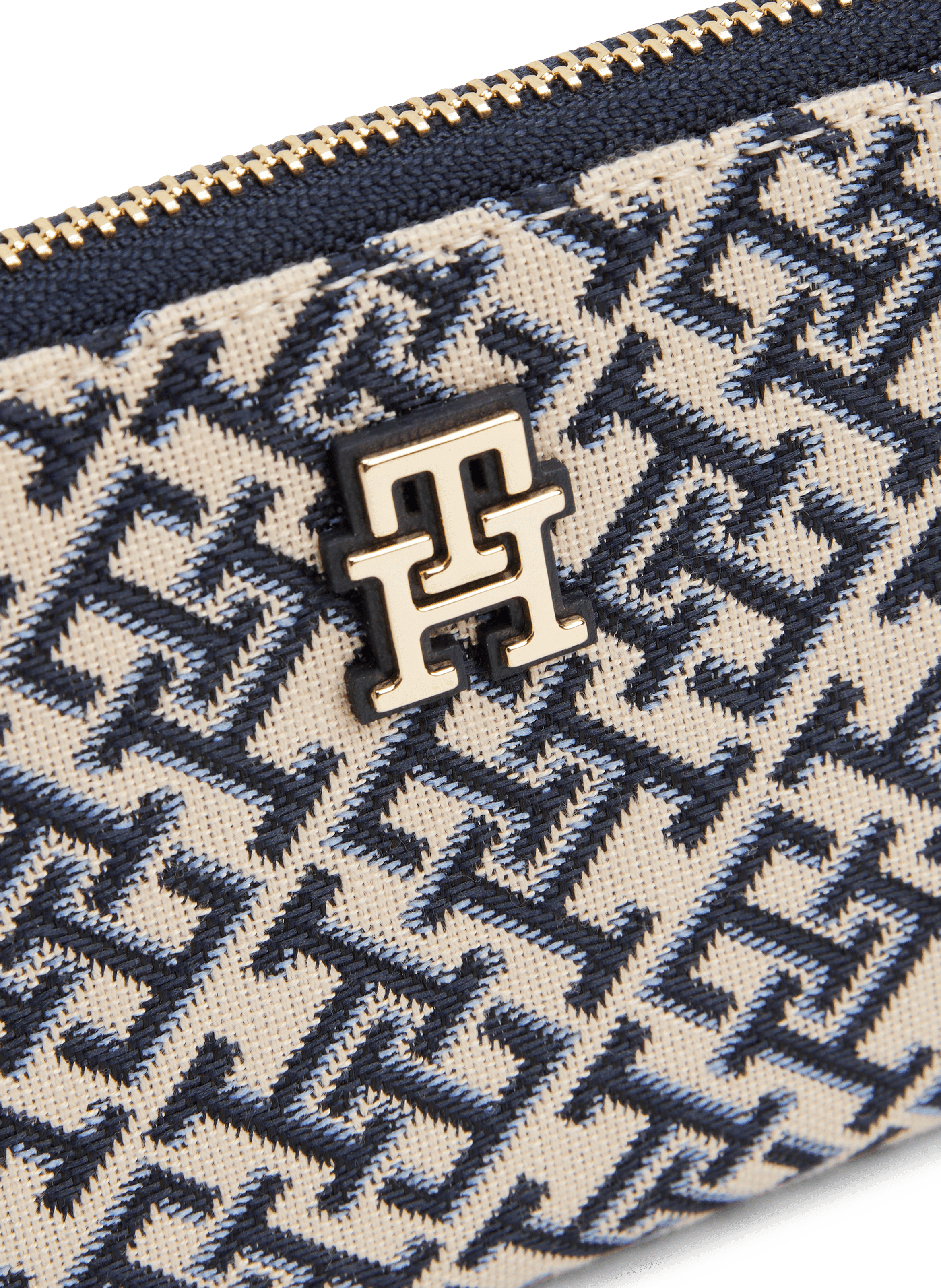 Printed wallet TOMMY HILFIGER Blue