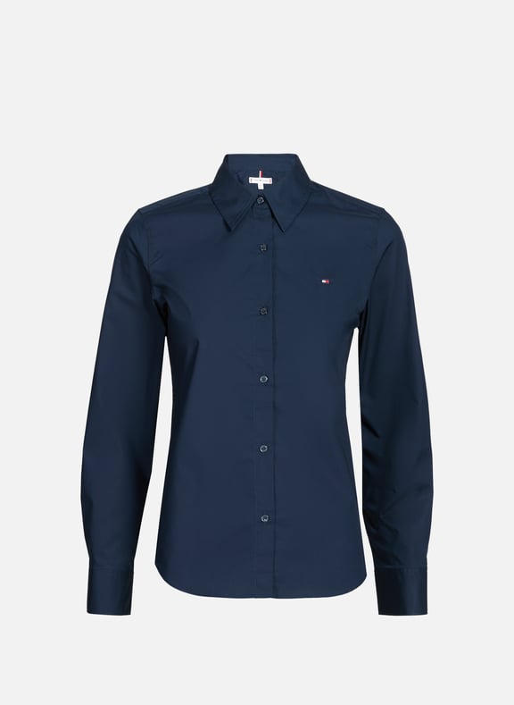 Cotton shirt Blue by TOMMY HILFIGER TOMMY HILFIGER Cotton shirt Blue