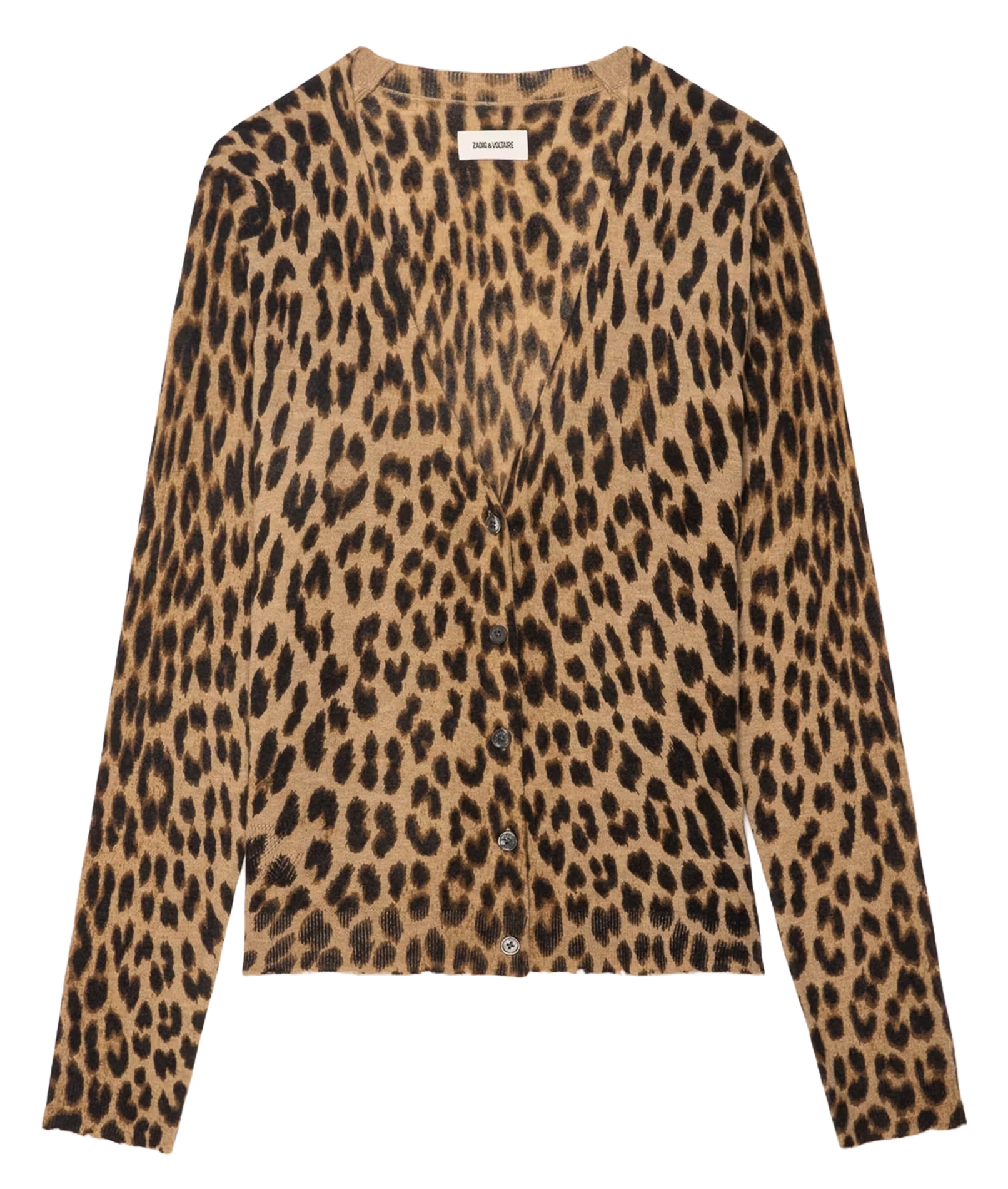 Cardigan col v en cachemire manala ZADIG&VOLTAIRE Marron