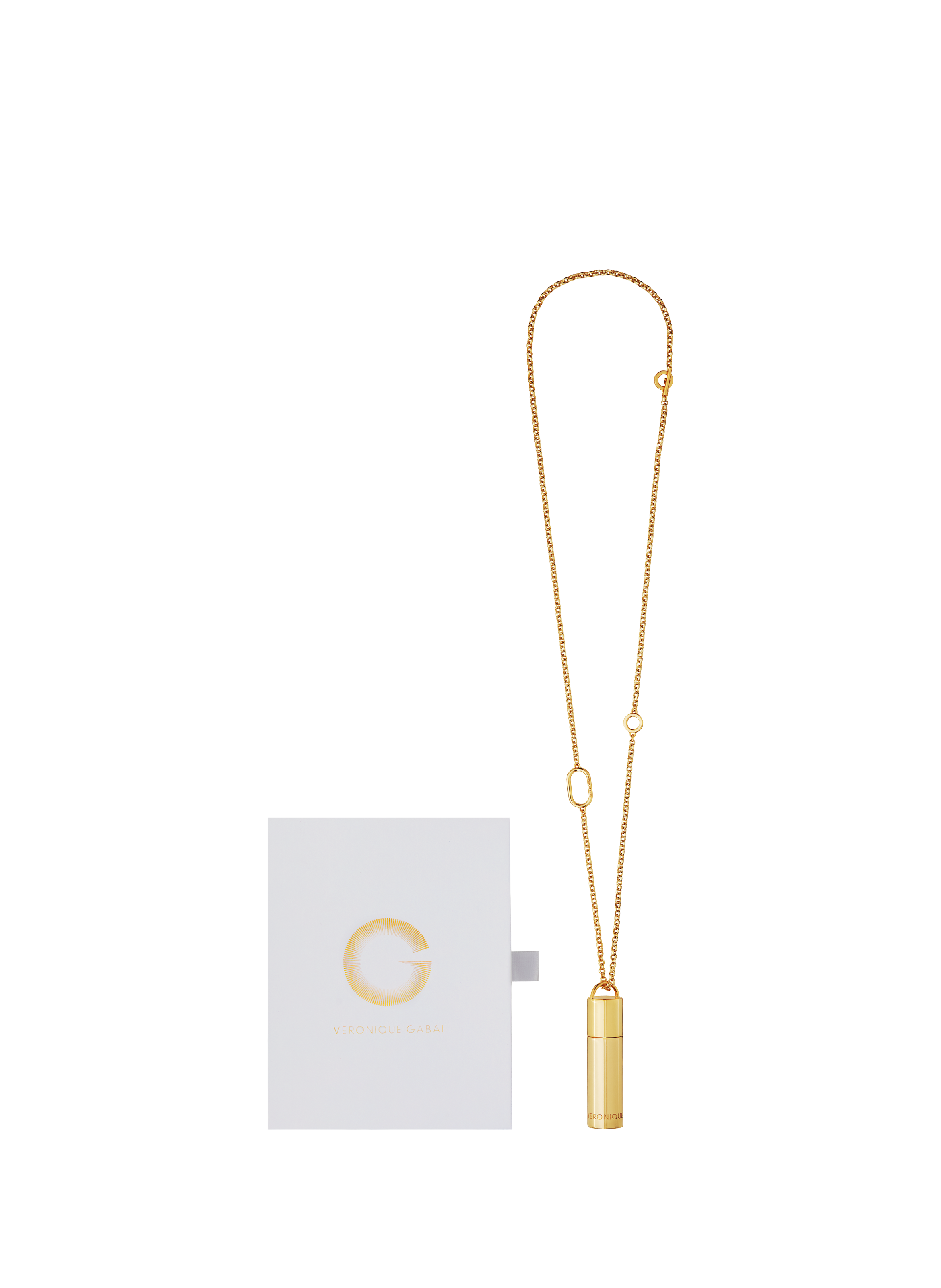 The Little Perfume Necklace VERONIQUE GABAI Gold