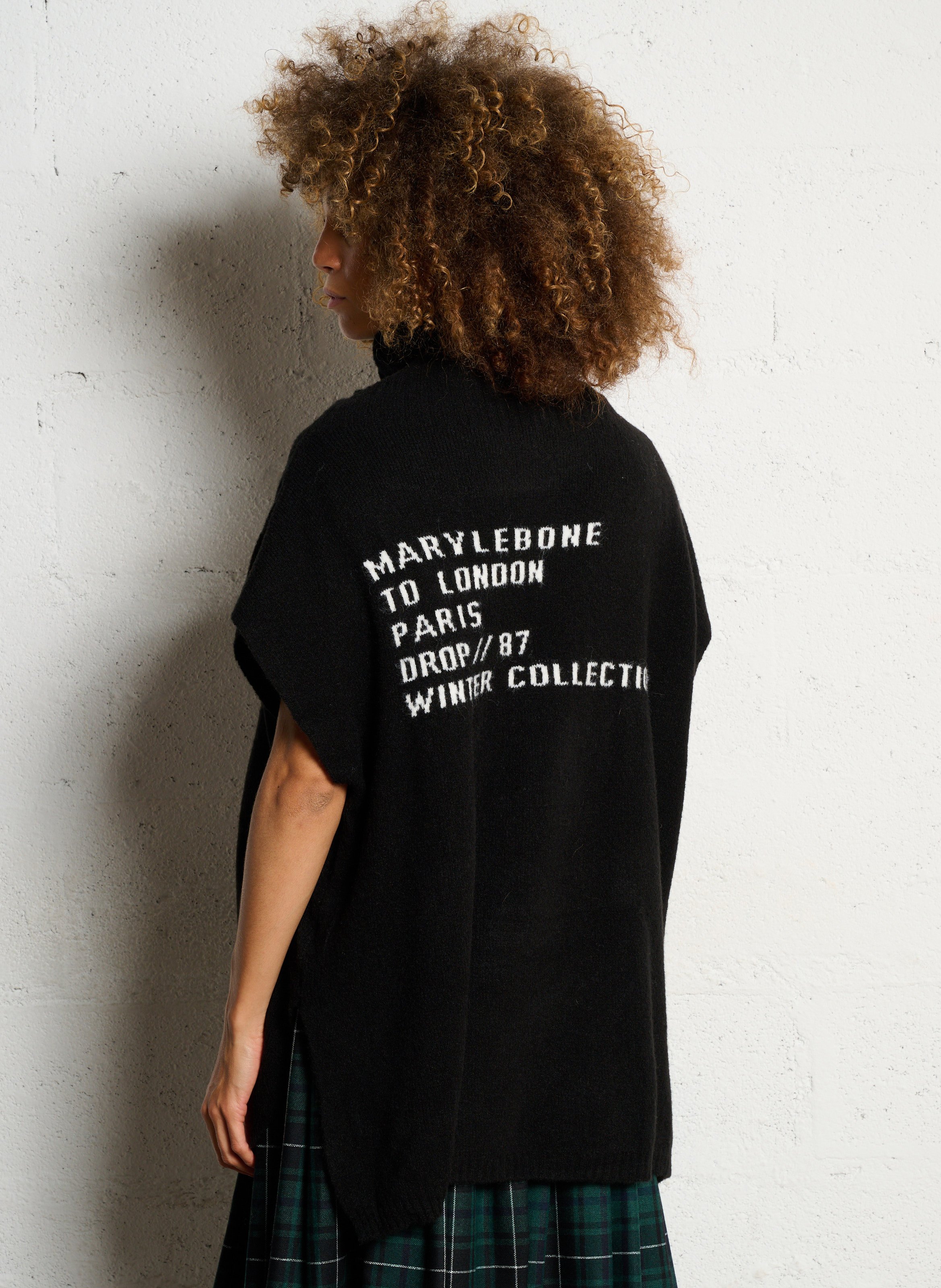 Pull col roulé IKKS Noir