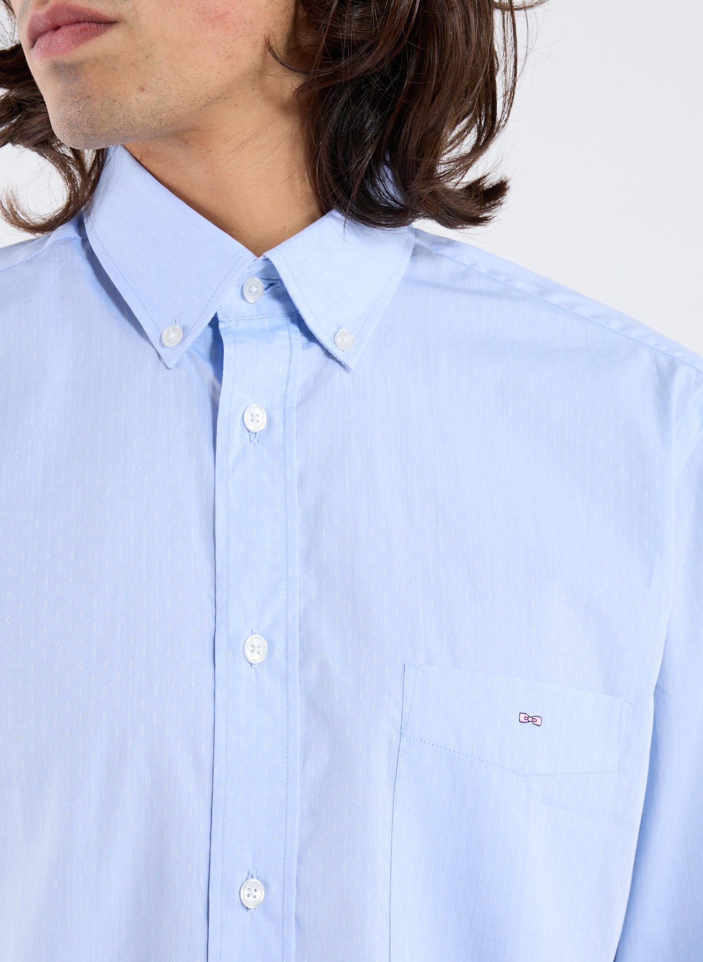 Cotton shirt EDEN PARK Blue