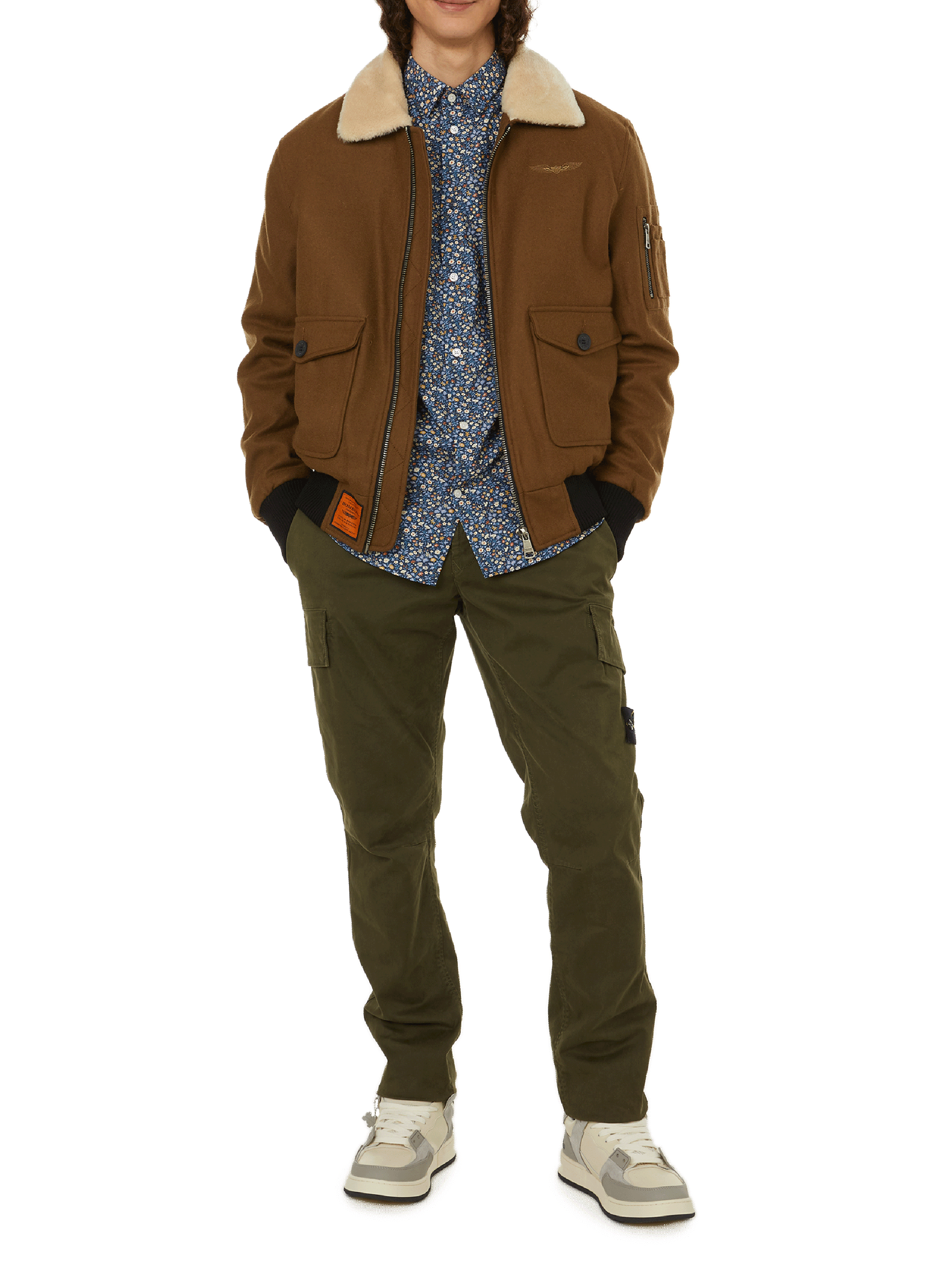 Chemise imprimée en coton  AU PRINTEMPS PARIS Multicolore