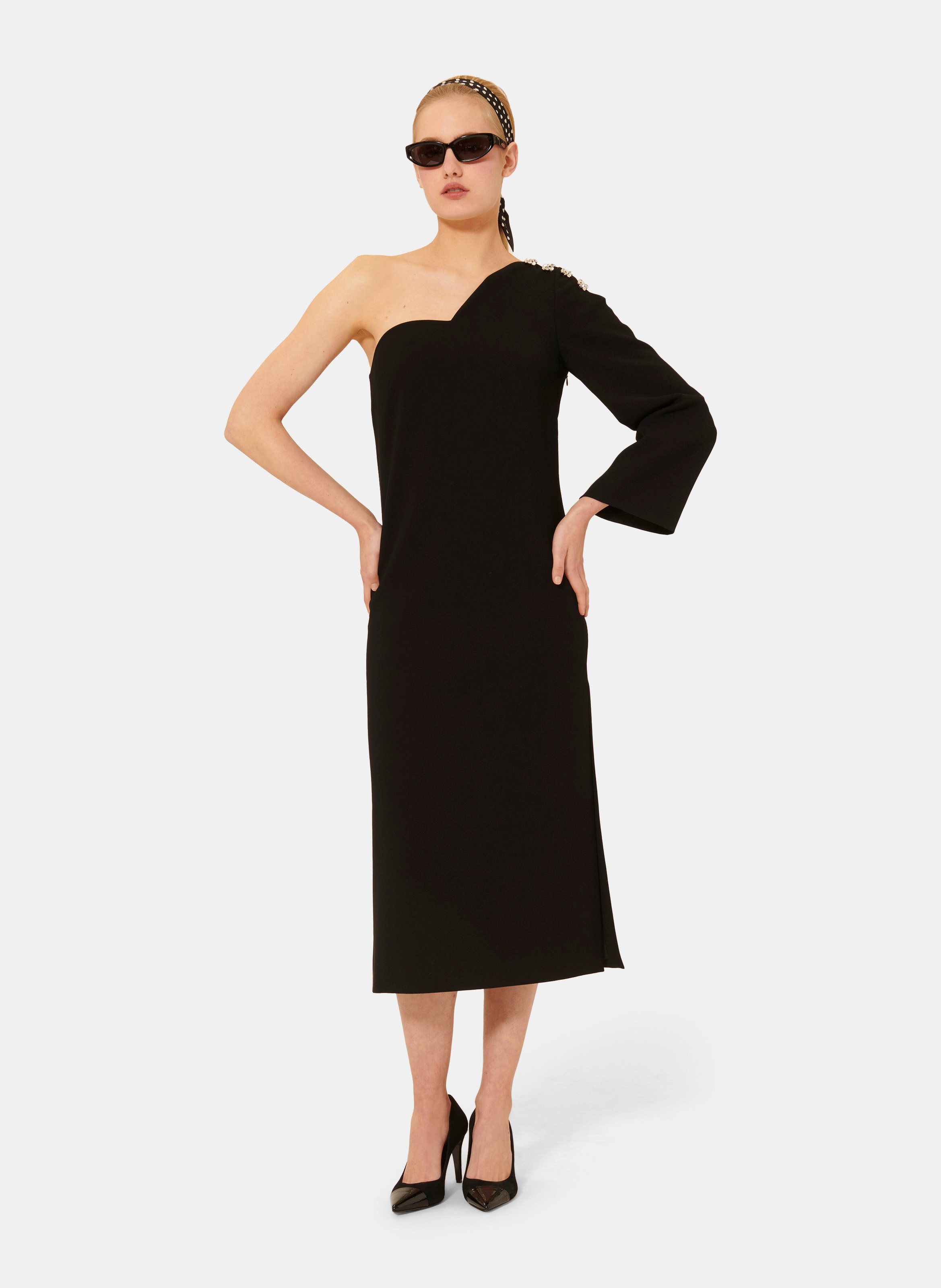 Robe renée TARA JARMON Noir