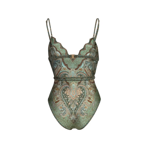 Maillot de bain 1 pièce à imprimé