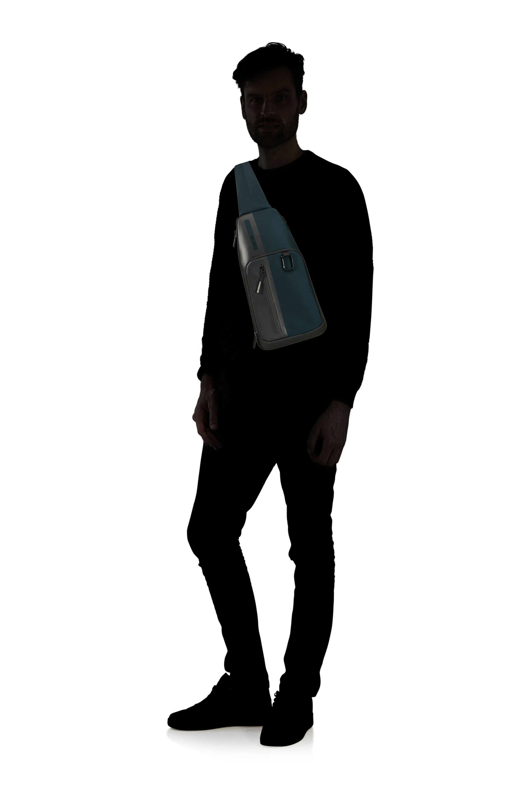 Biz2go tablet cross-over taille s SAMSONITE Bleu