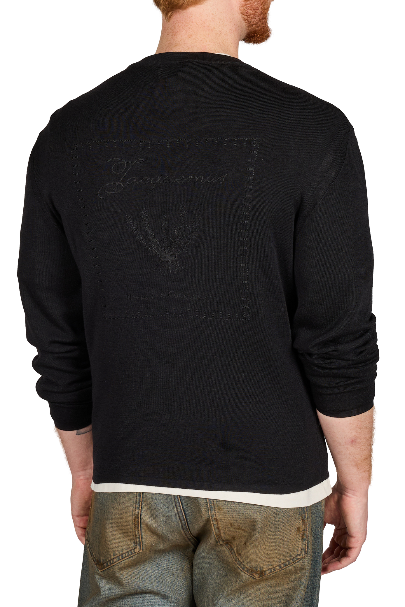 The Rosemary Knit in virgin wool and silk JACQUEMUS Black