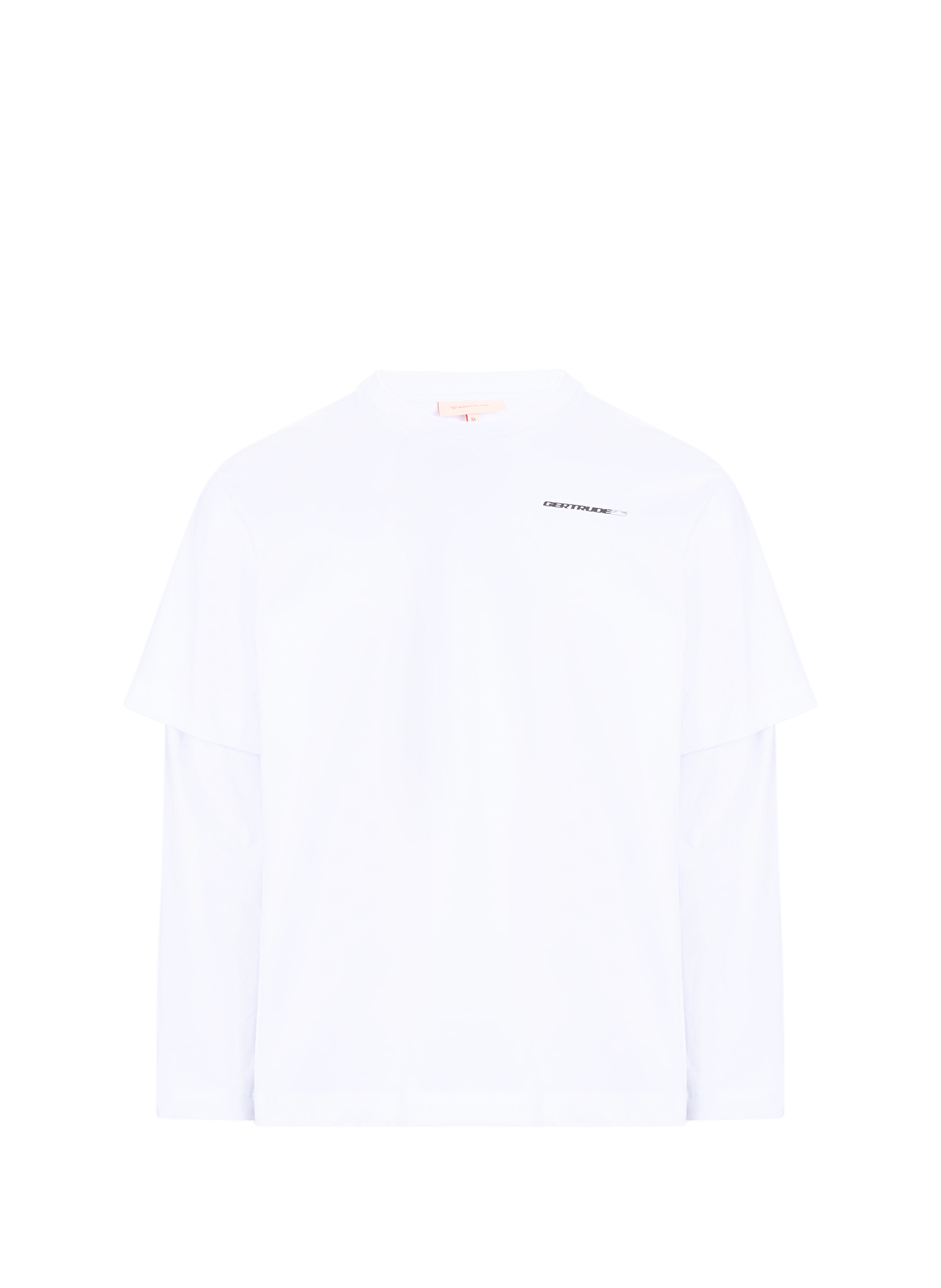 Round neck cotton t-shirt GERTRUDE ET GASTON White