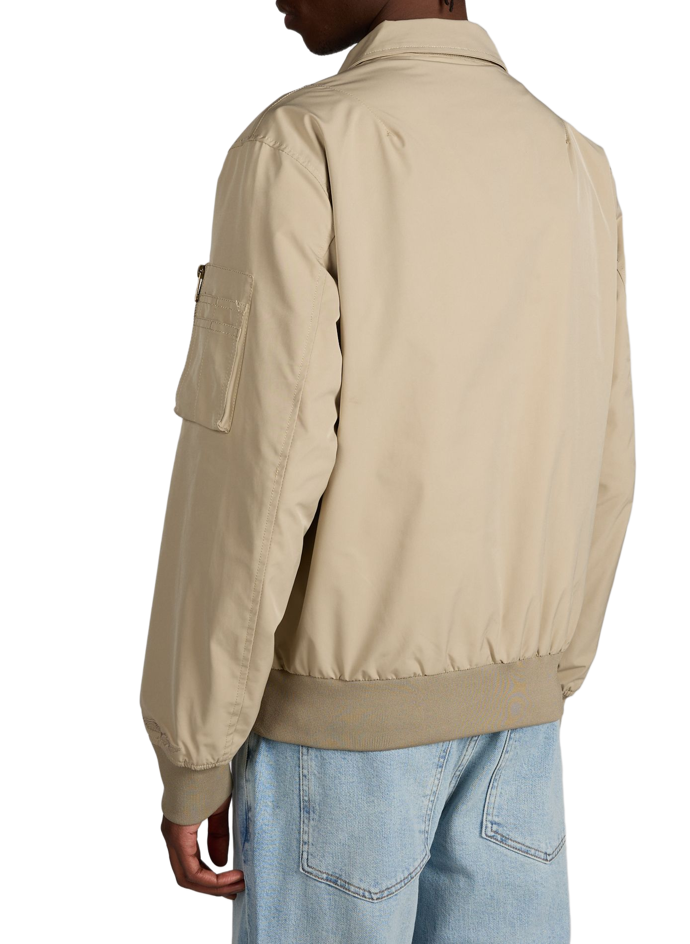 Hawk classic collar bomber BOMBERS ORIGINAL Beige