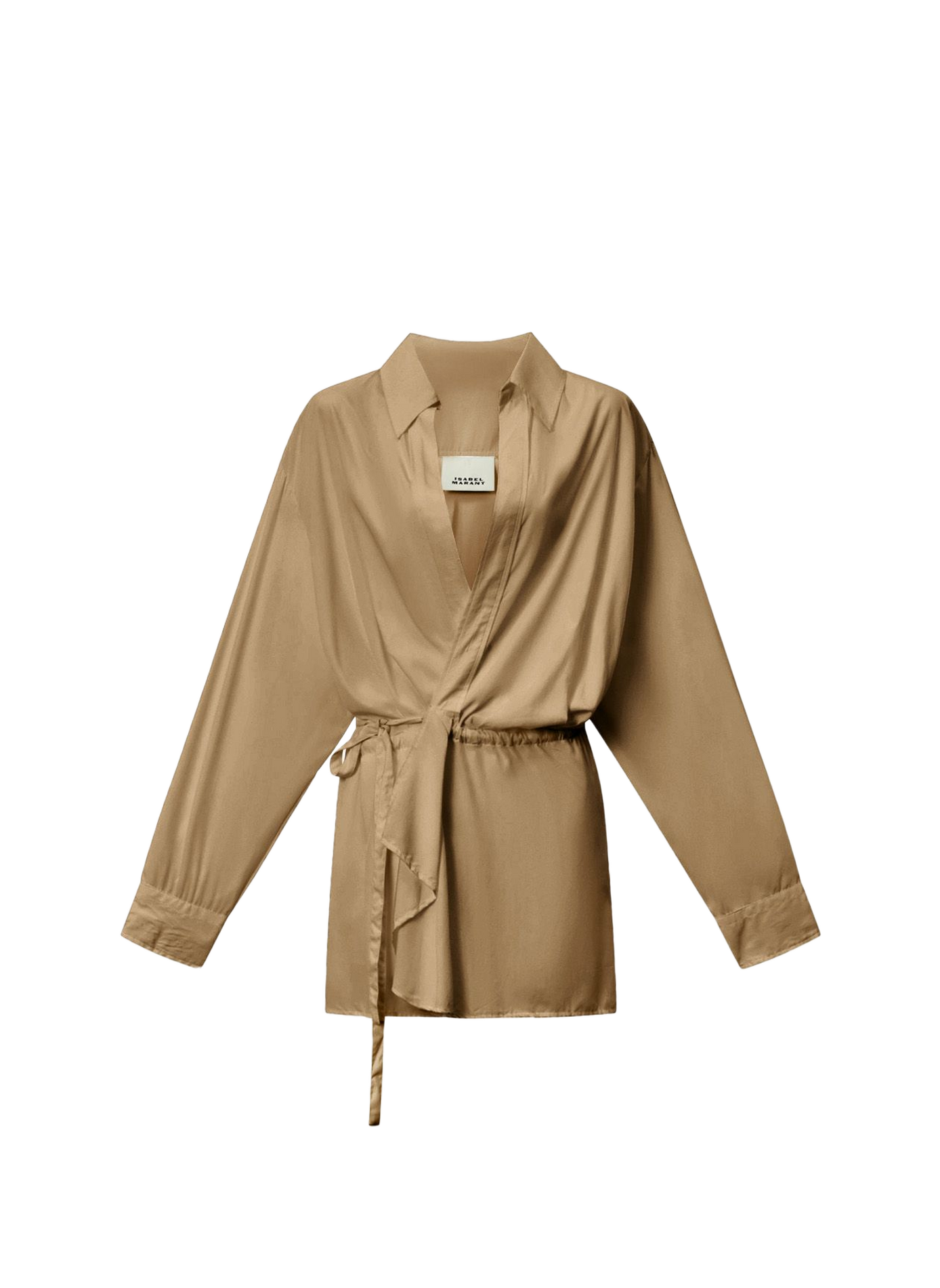 Lightweight Keren technical fabric jacket ISABEL MARANT Khaki