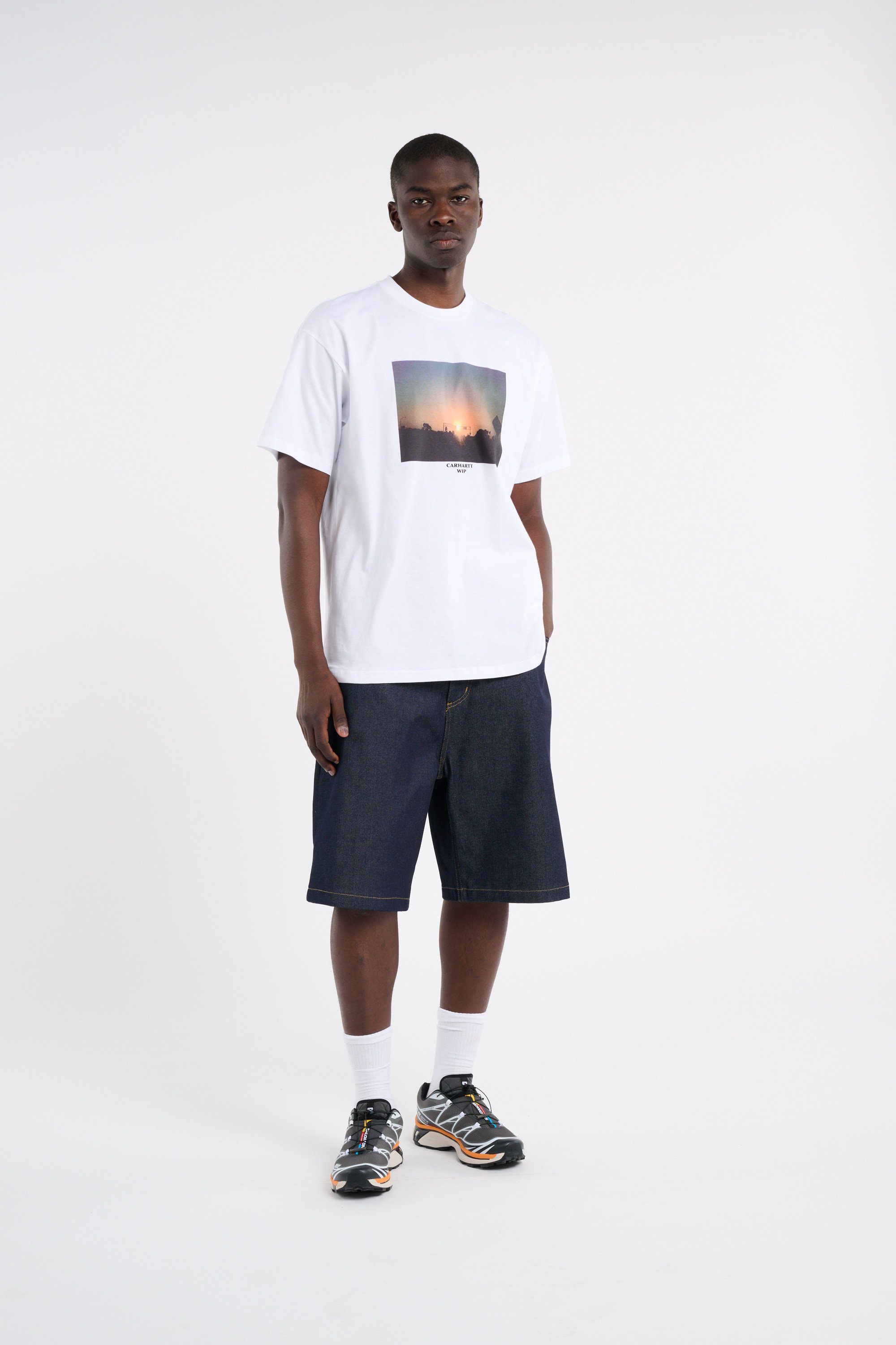 Short brandon short CARHARTT WIP Bleu