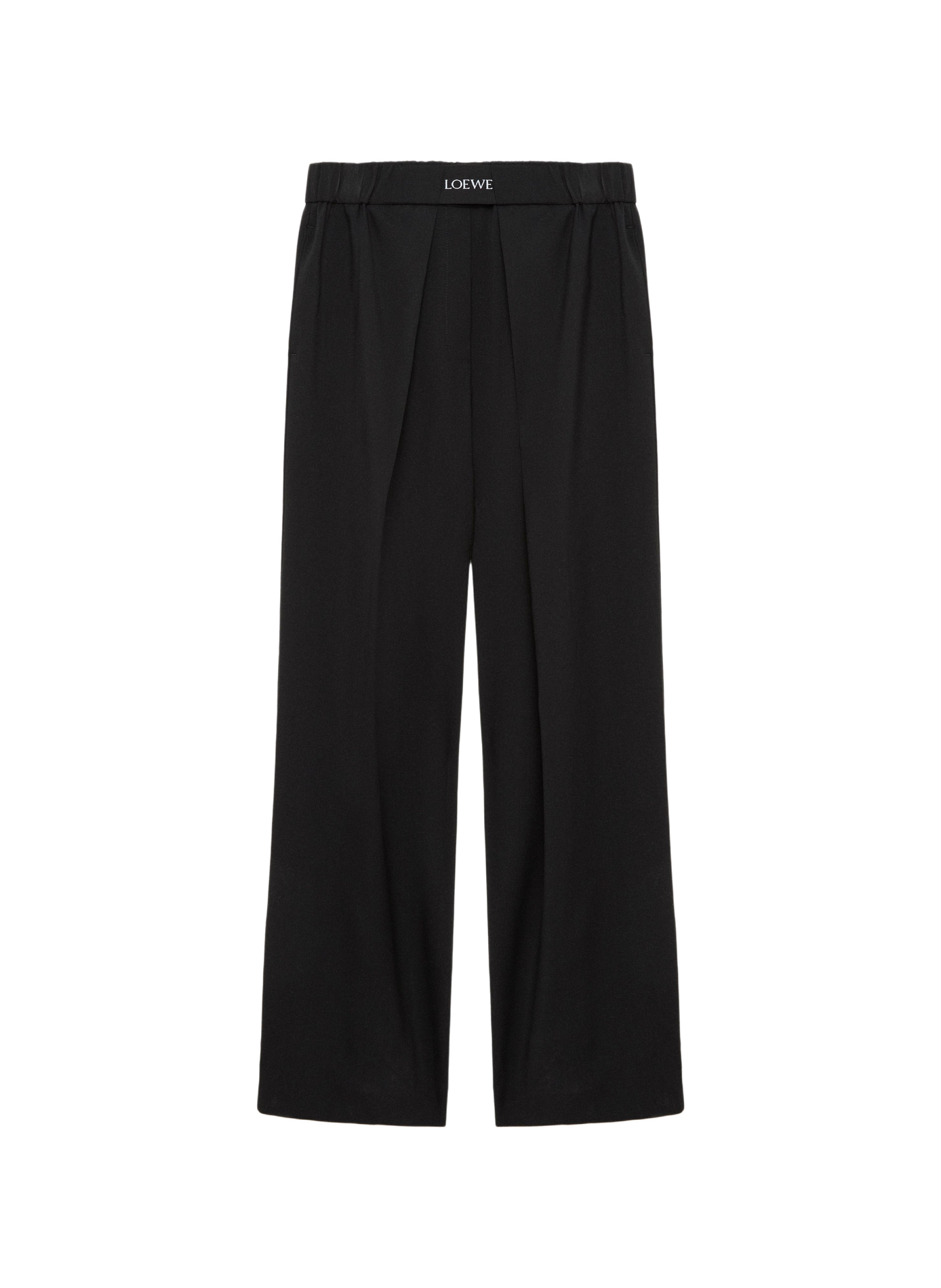 Elastische Wollhose LOEWE Schwarz