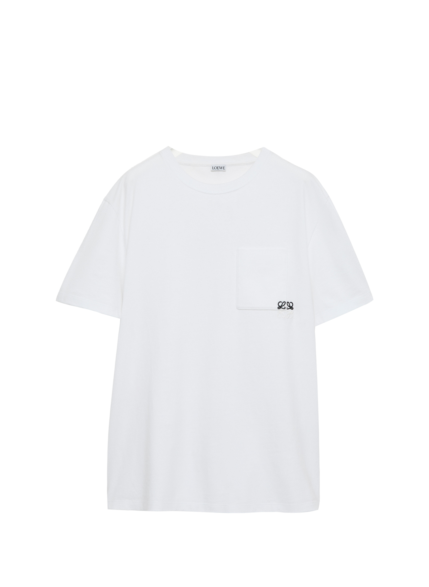 T-shirt décontracté en coton LOEWE Weiss
