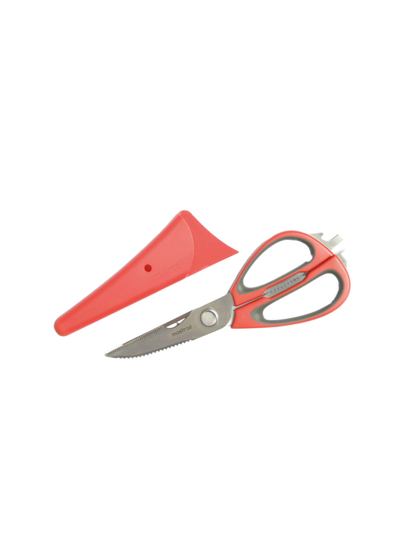 Multifunctional kitchen scissors MASTRAD Red
