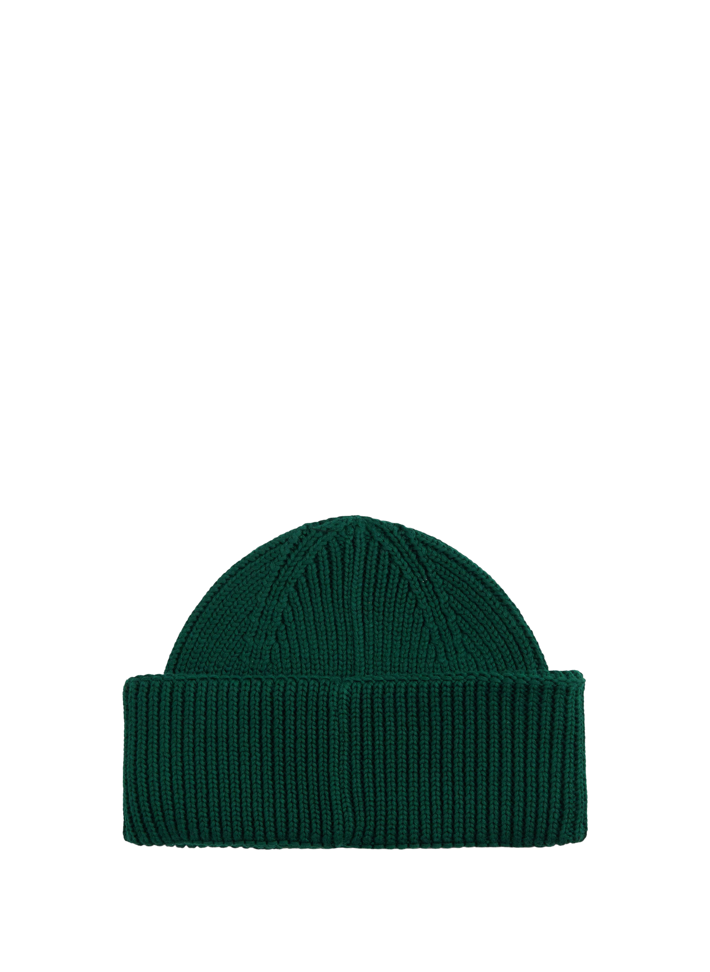 Short ribbed Heritage beanie with logo TOMMY HILFIGER Green