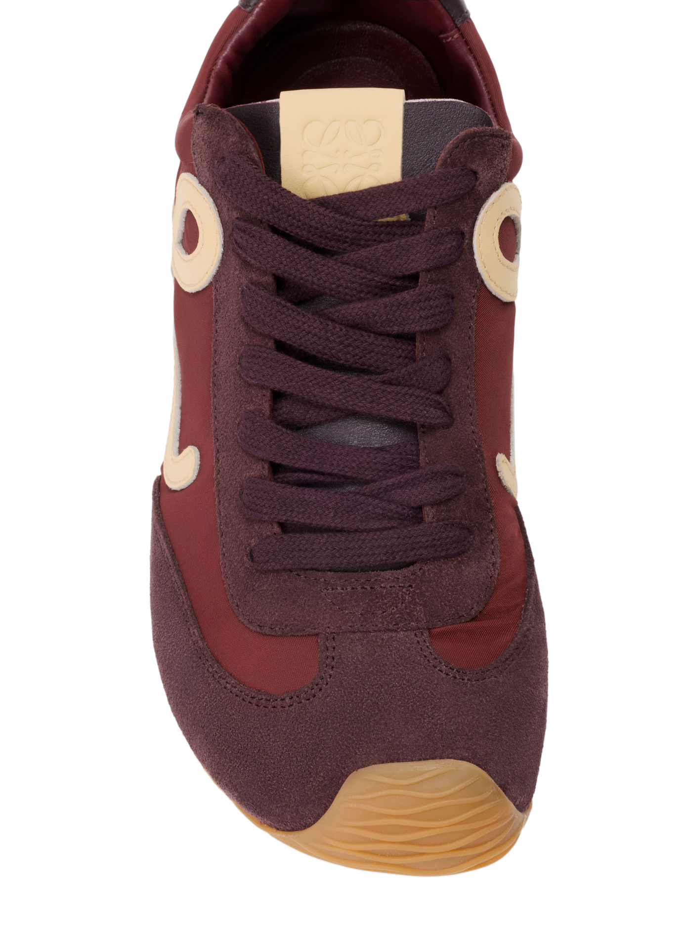 Sneakers Ballet Runner 2.0 in nylon en suède leer LOEWE Rood