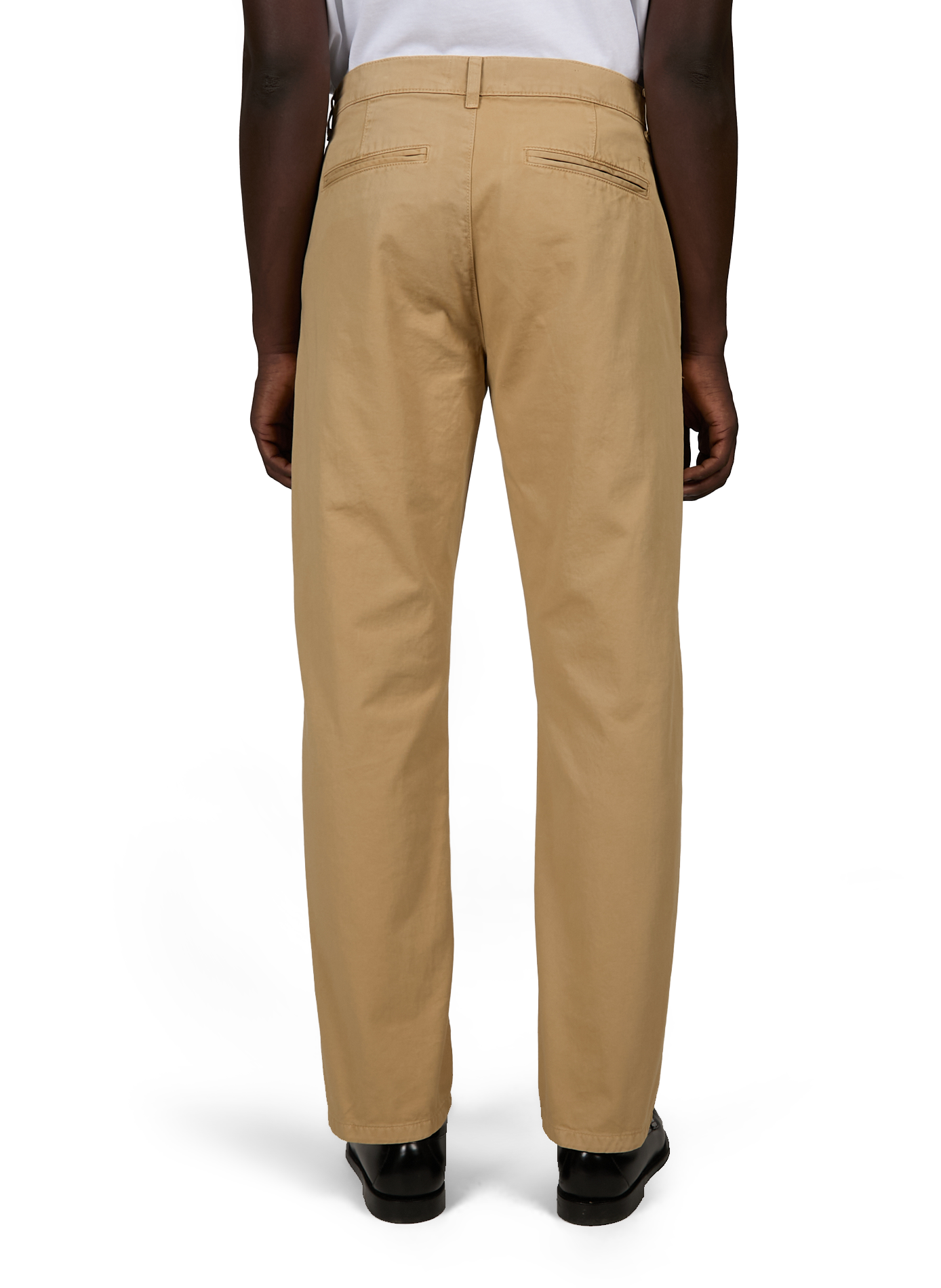 Pantalon chino en coton LES DEUX Beige