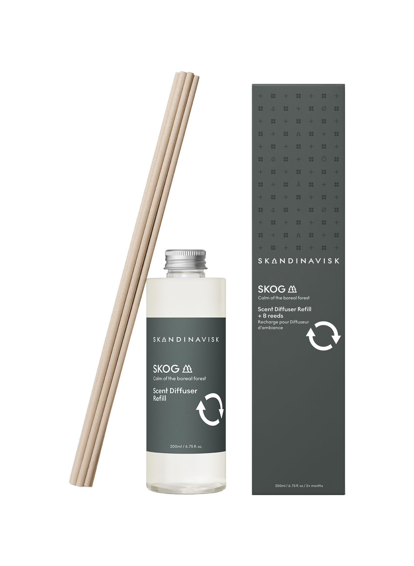 Recharge pour diffuseur de parfum Skog 200ml SKANDINAVISK Vert