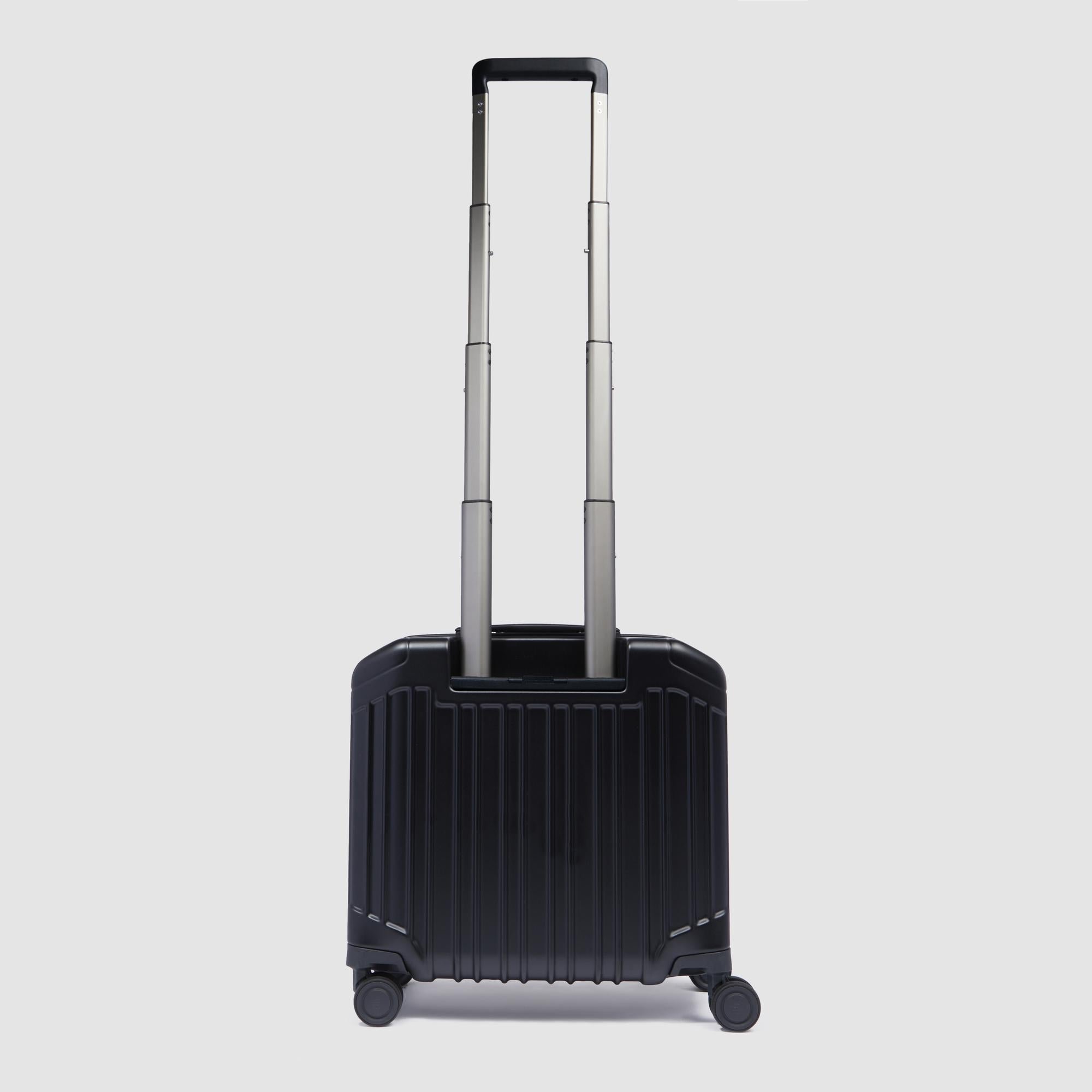 Trolley laptoptas 15,6" PIQUADRO Zwart