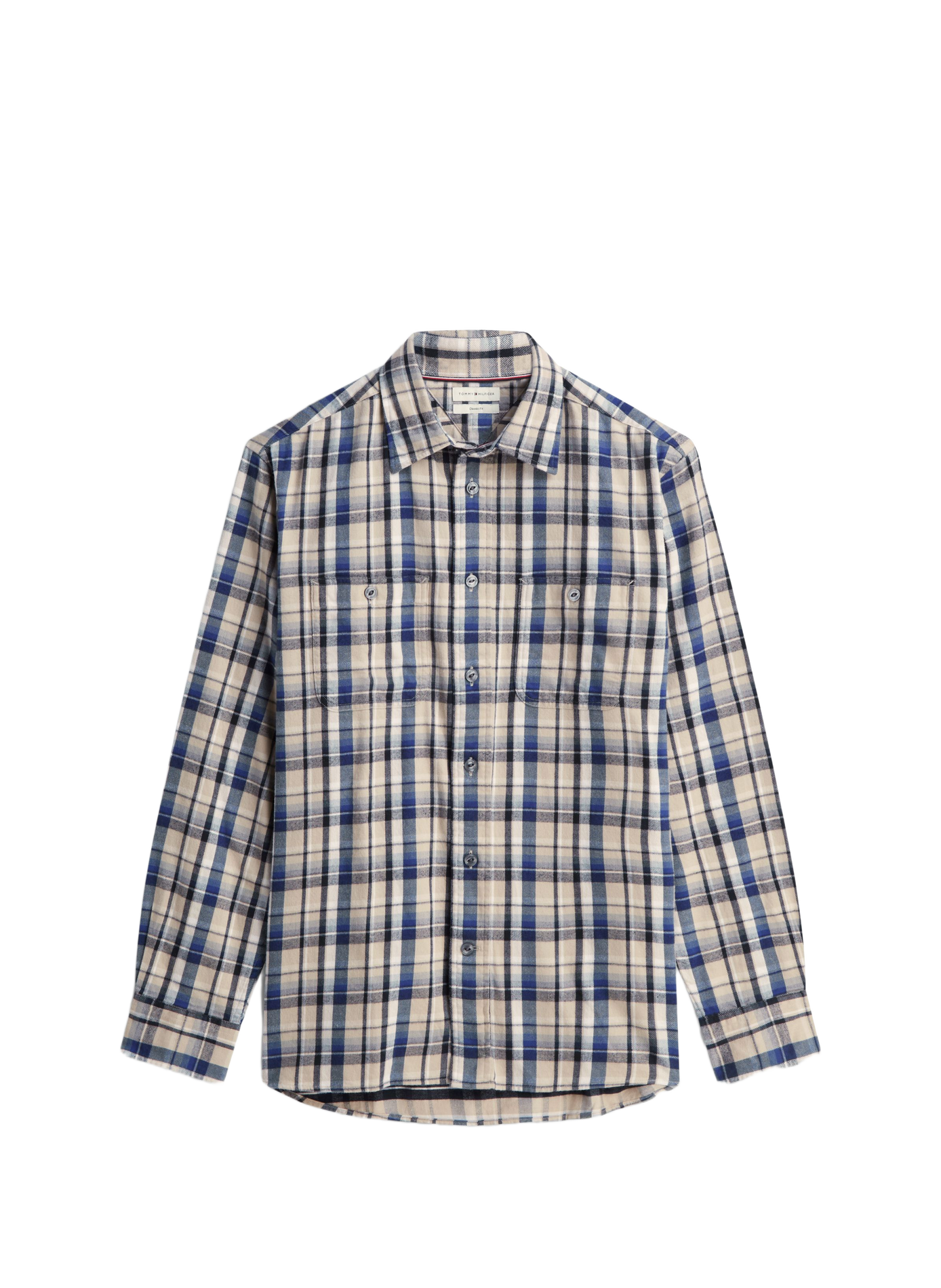 Chemise droite à carreaux TOMMY HILFIGER Multicolour