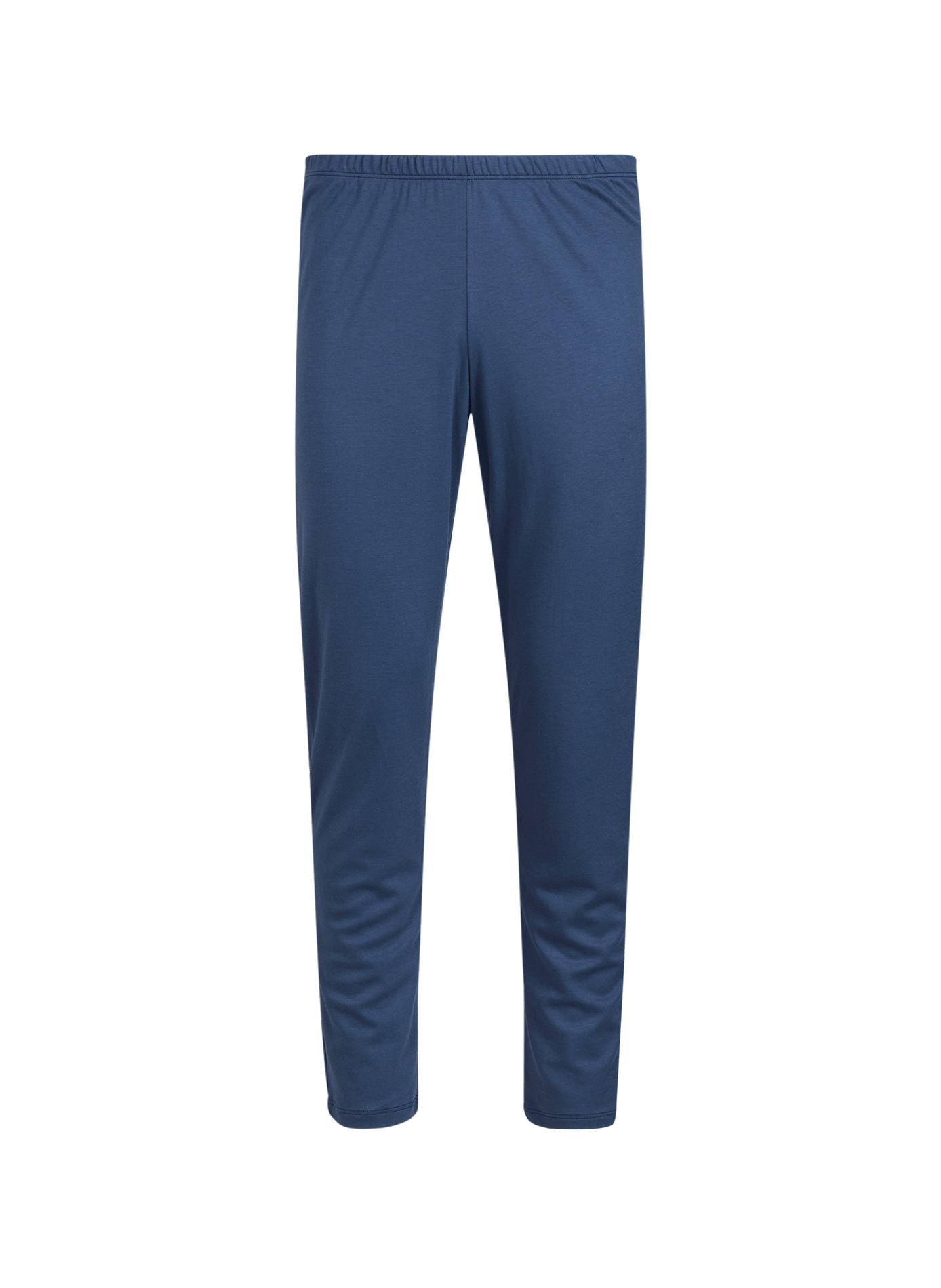 Cotton-blend pajama set with pants HANRO Blue