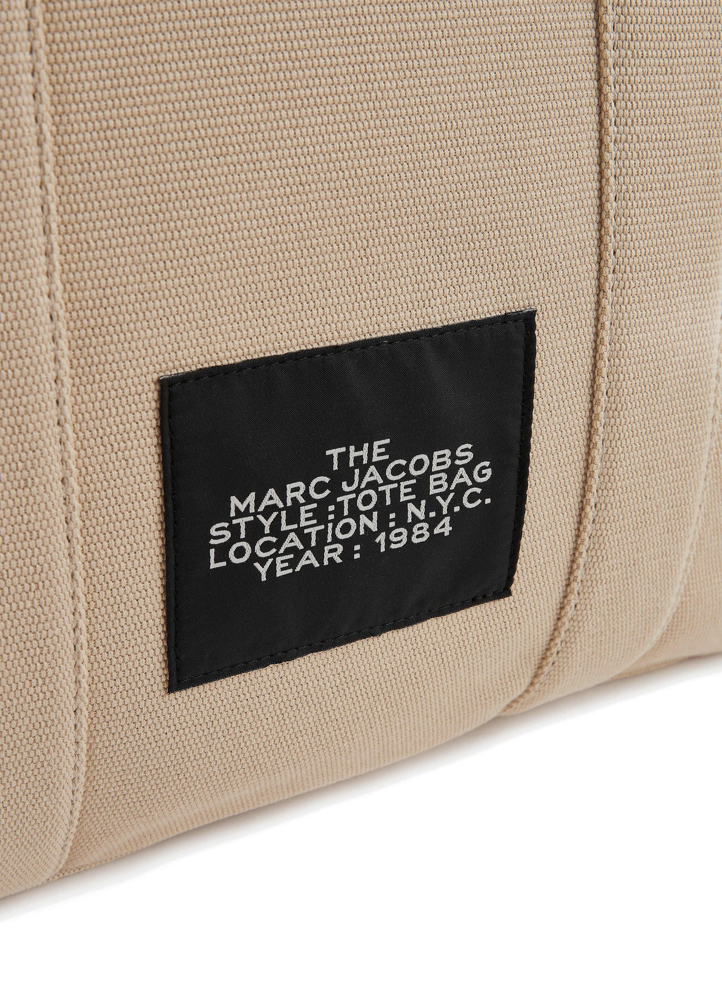 Canvas tote bag MARC JACOBS Beige