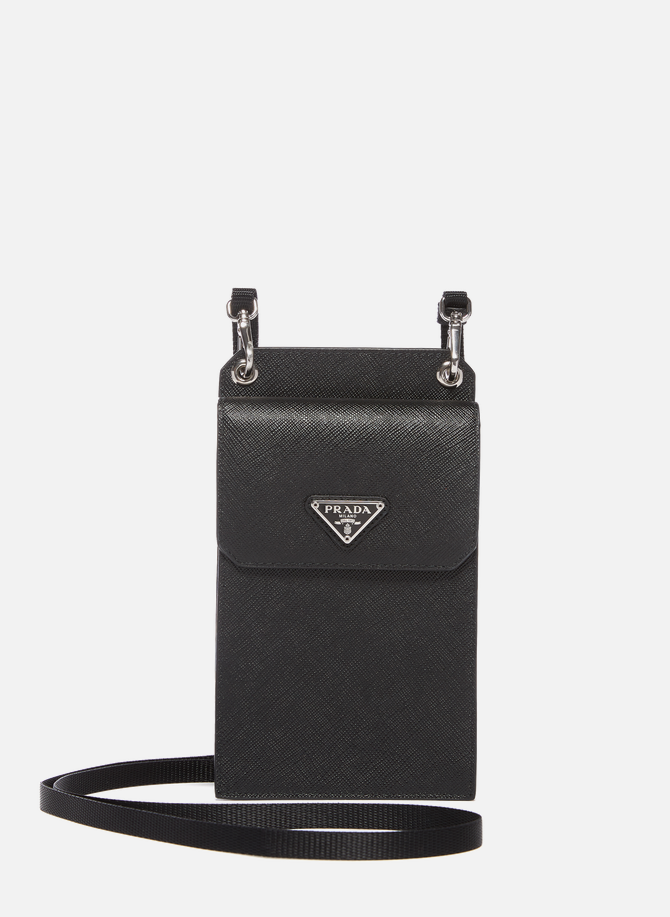 PRADA Saffiano leather smartphone case
