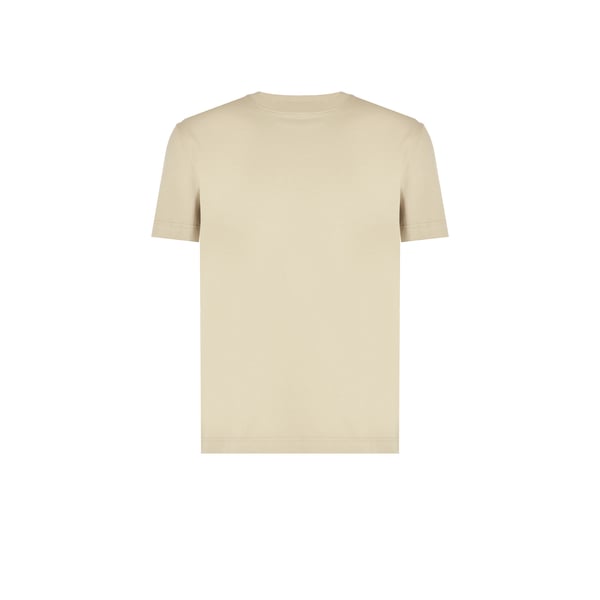 T-shirt col rond en coton