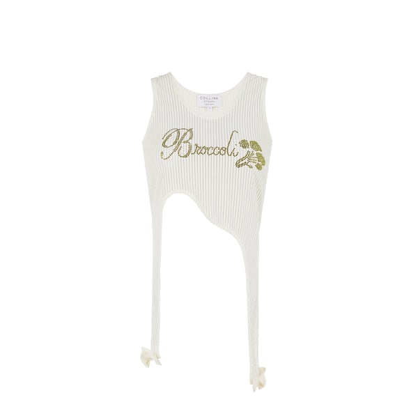 Top sans manches avec noeuds