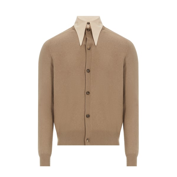 Cardigan avec col chemise