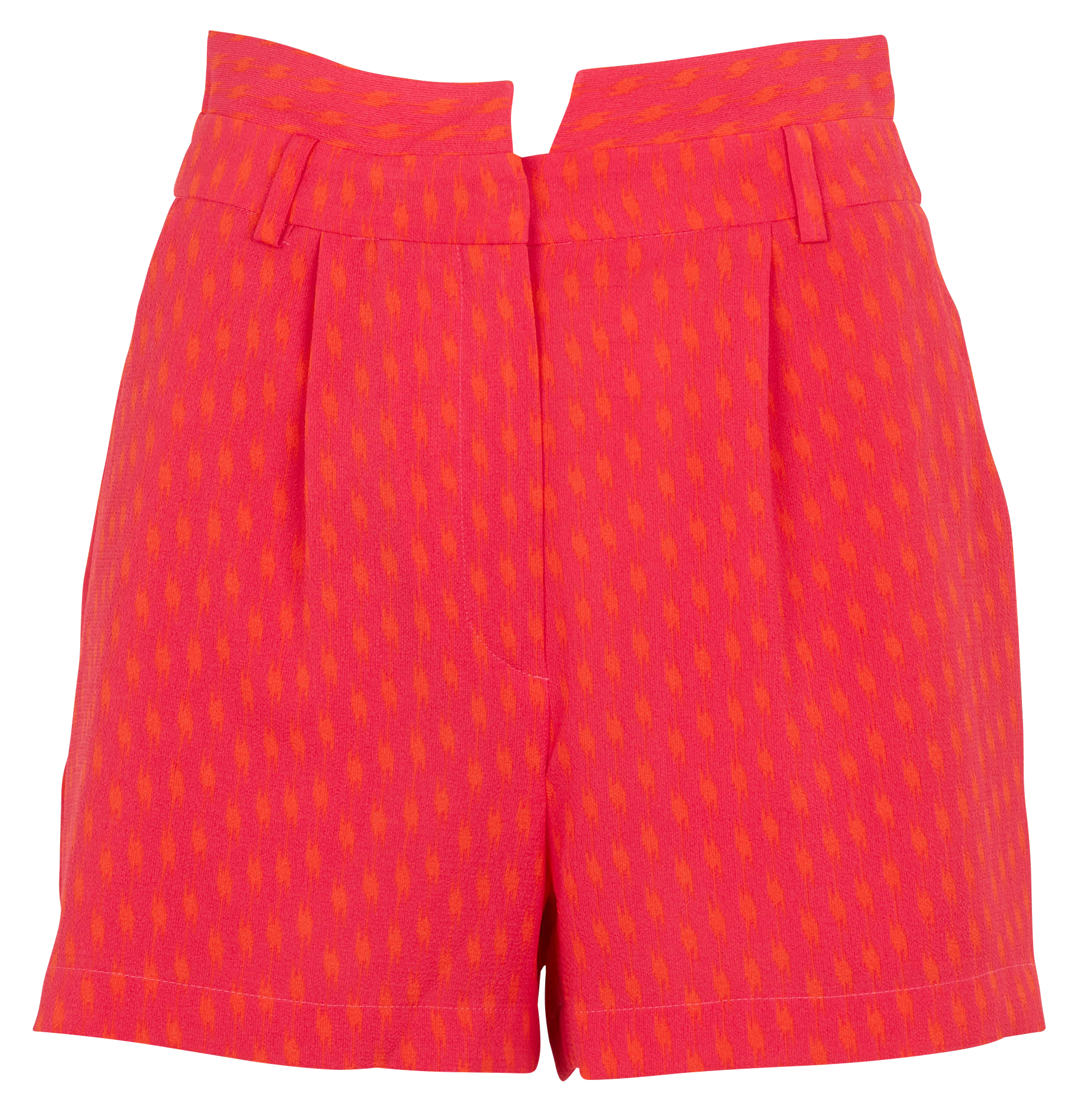 Short taille haute à imprimé