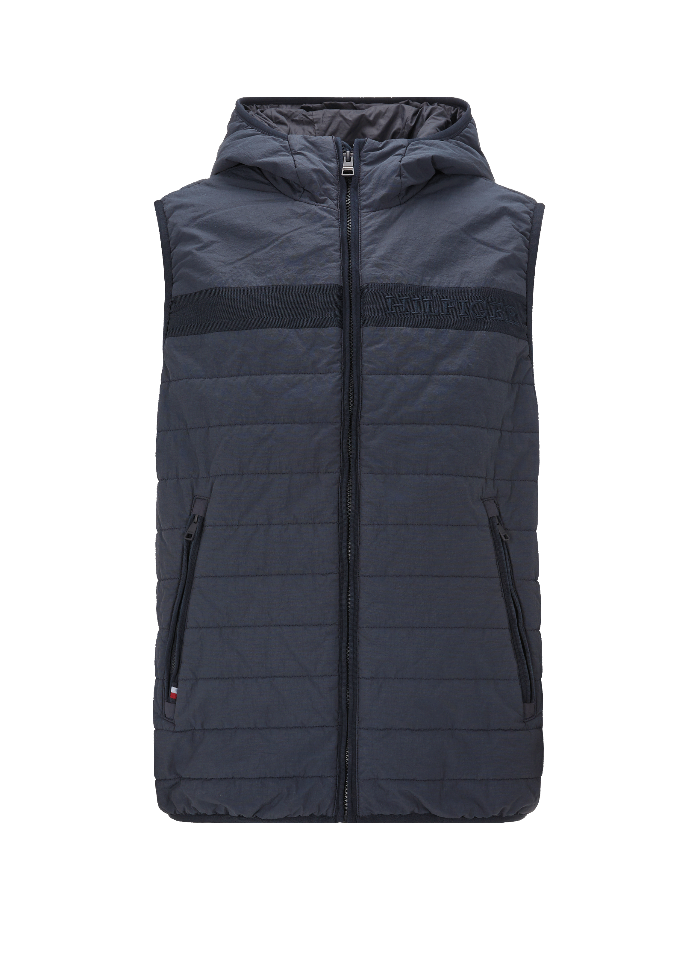 Doudoune sans manches matelassée