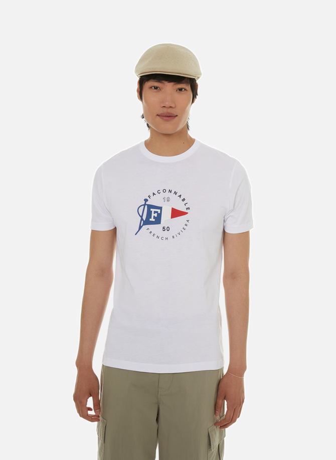 FACONNABLE-Baumwoll-T-Shirt