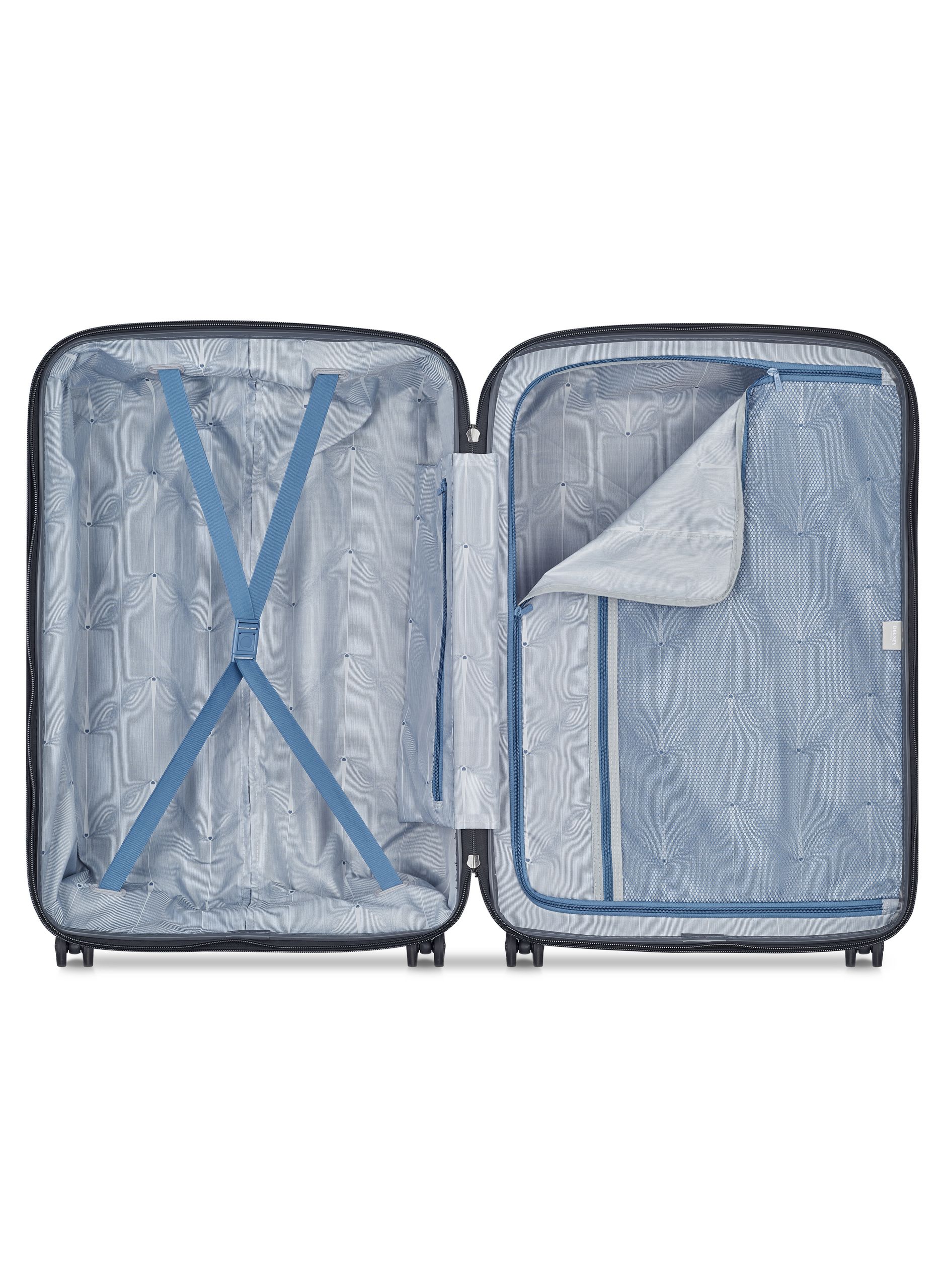 Valise soute rigide taille xl - freestyle DELSEY PARIS Gris