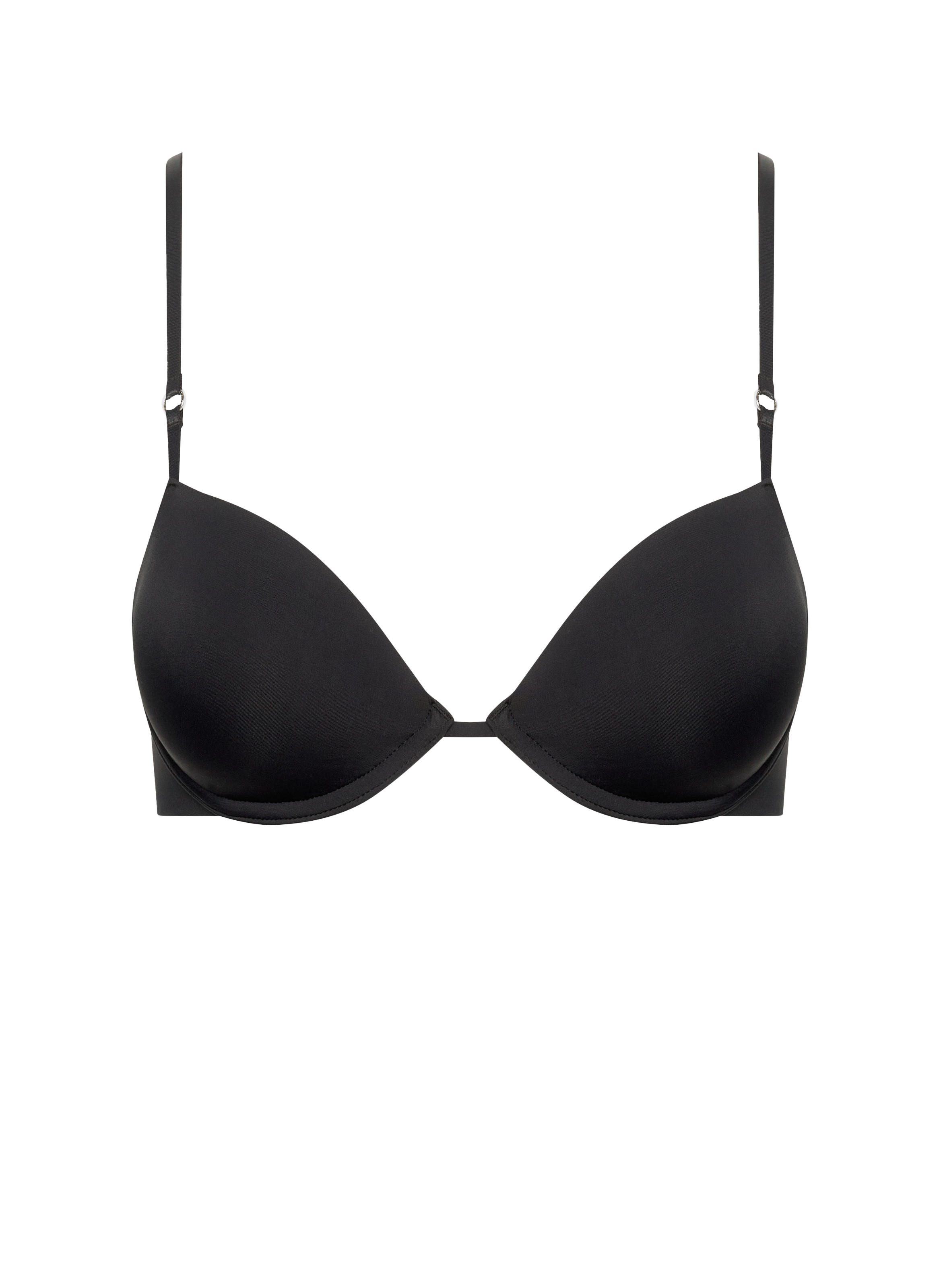 Soutien-gorge uni Noir