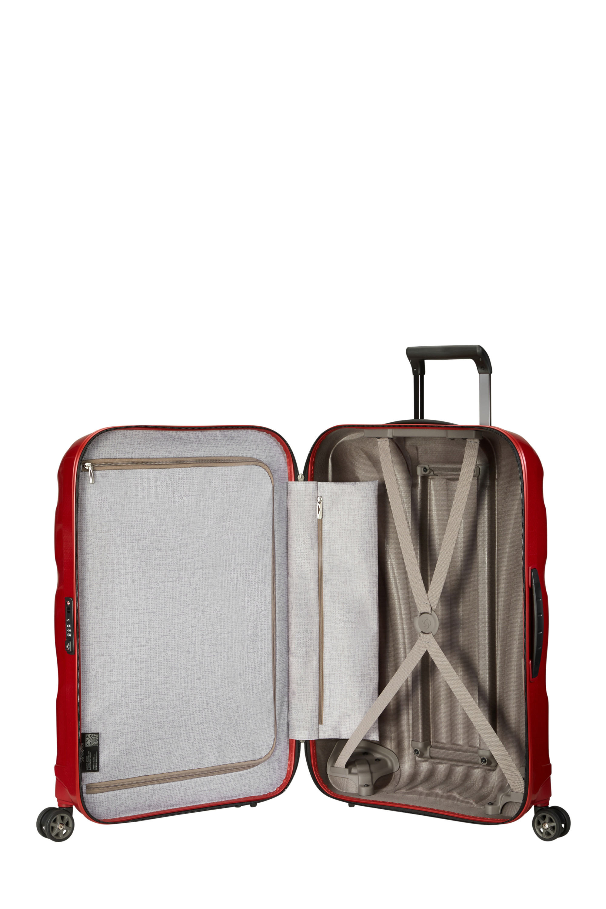 C-lite valise 4 roues taille m SAMSONITE Rouge