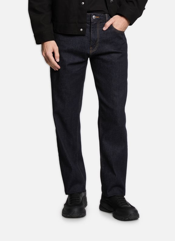 Contrast Jeans Blue by ARMANI EXCHANGE ARMANI EXCHANGE Contrast Jeans Blue