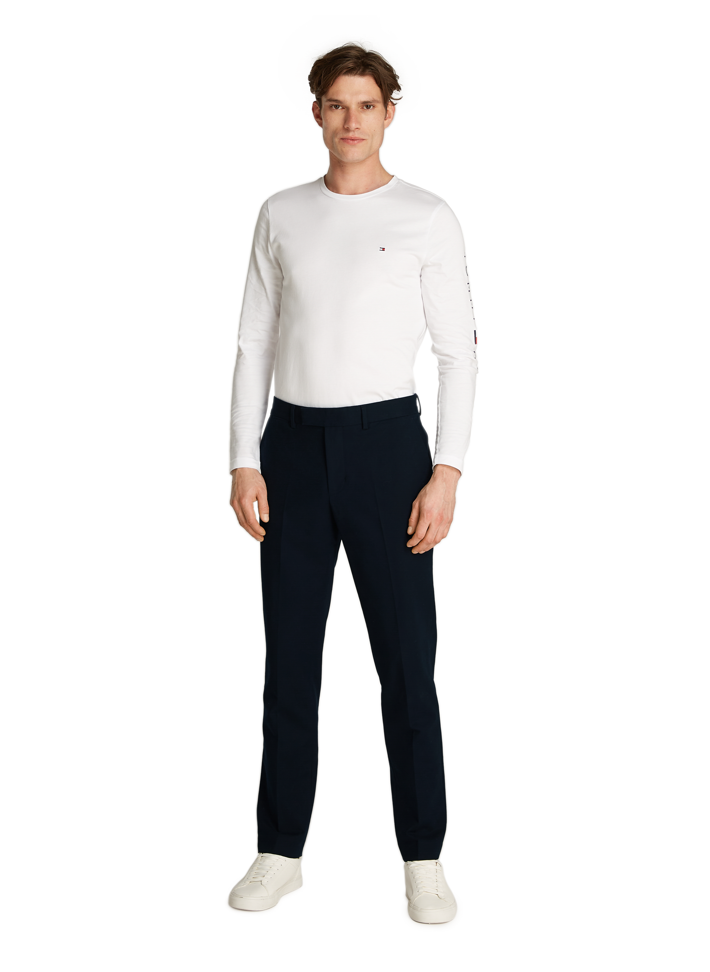 Pantalon Chino droit Smart Casual TOMMY HILFIGER Bleu